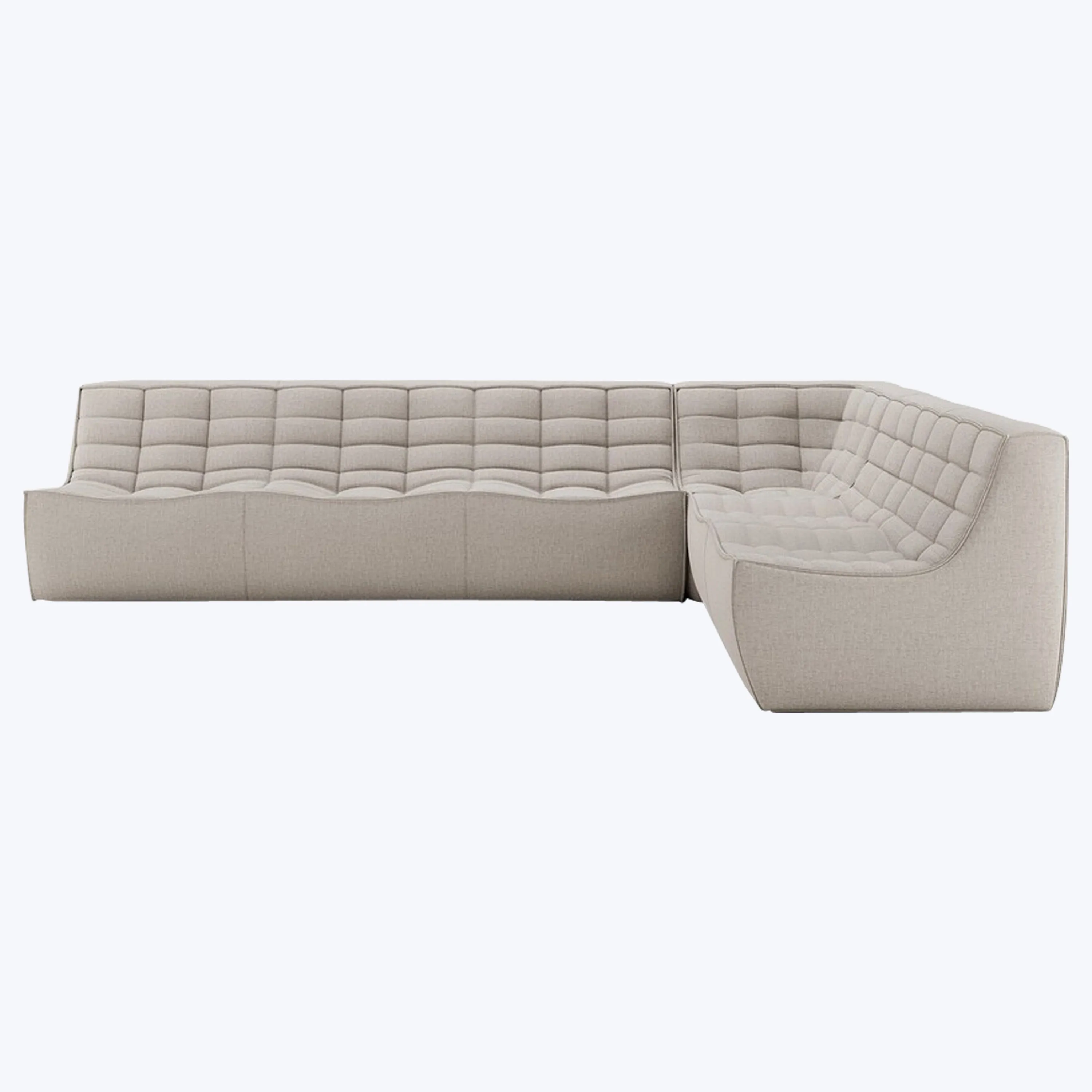 N701 Modular Square-Corner Sectional