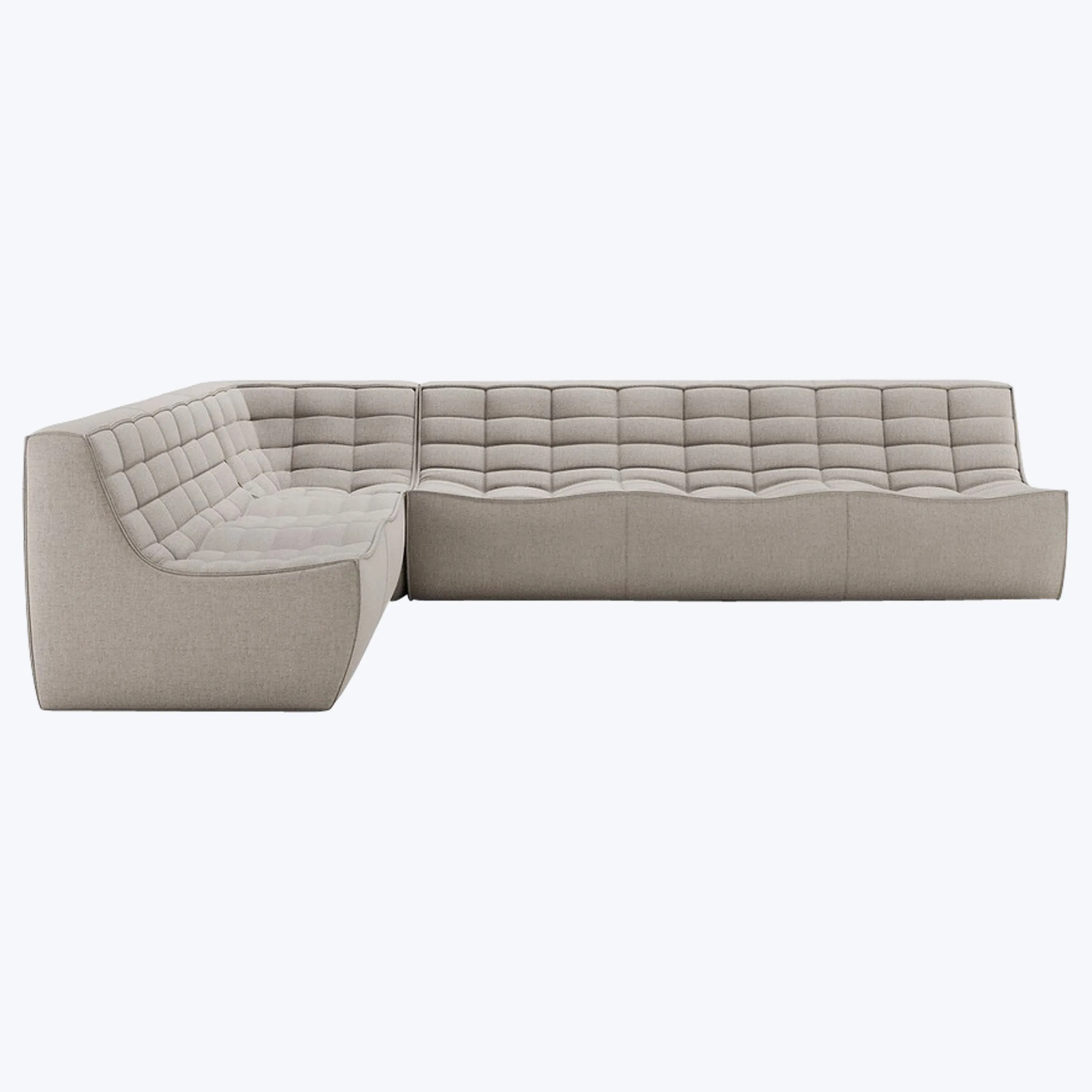 N701 Modular Square-Corner Sectional