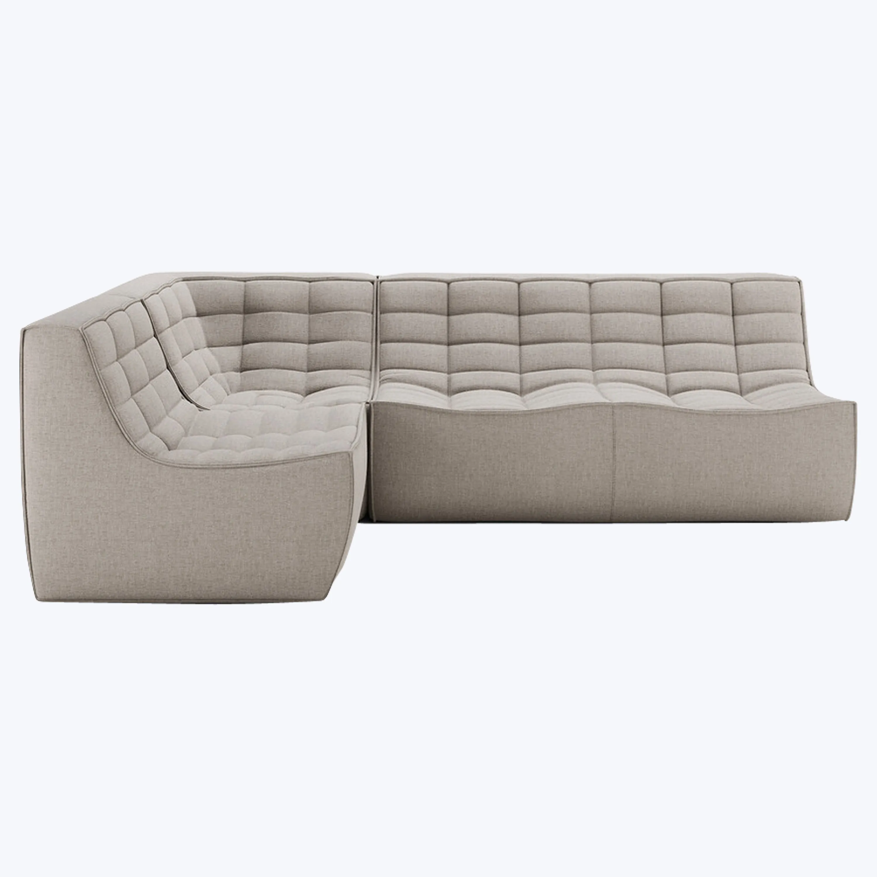 N701 Modular Square-Corner Sectional