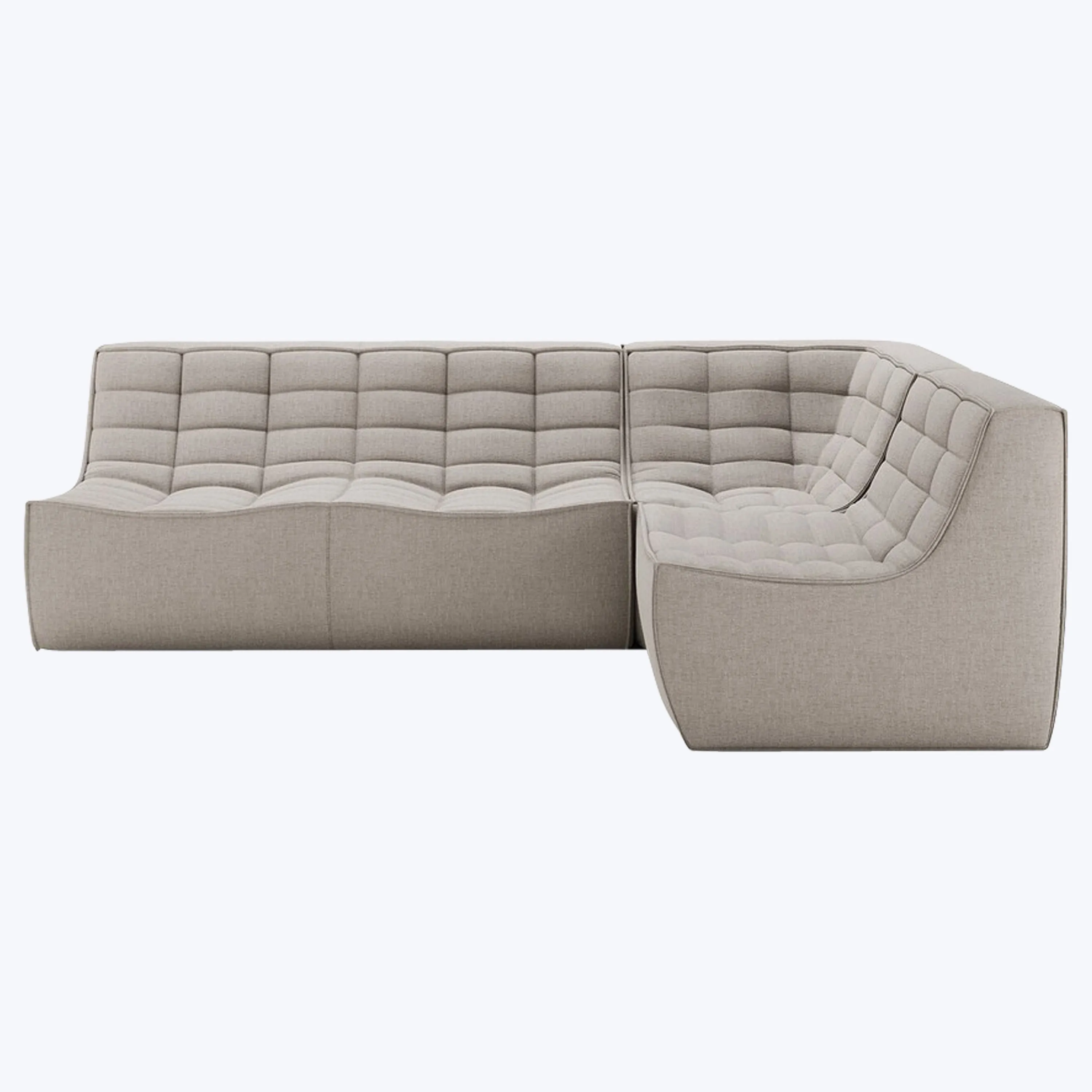N701 Modular Square-Corner Sectional