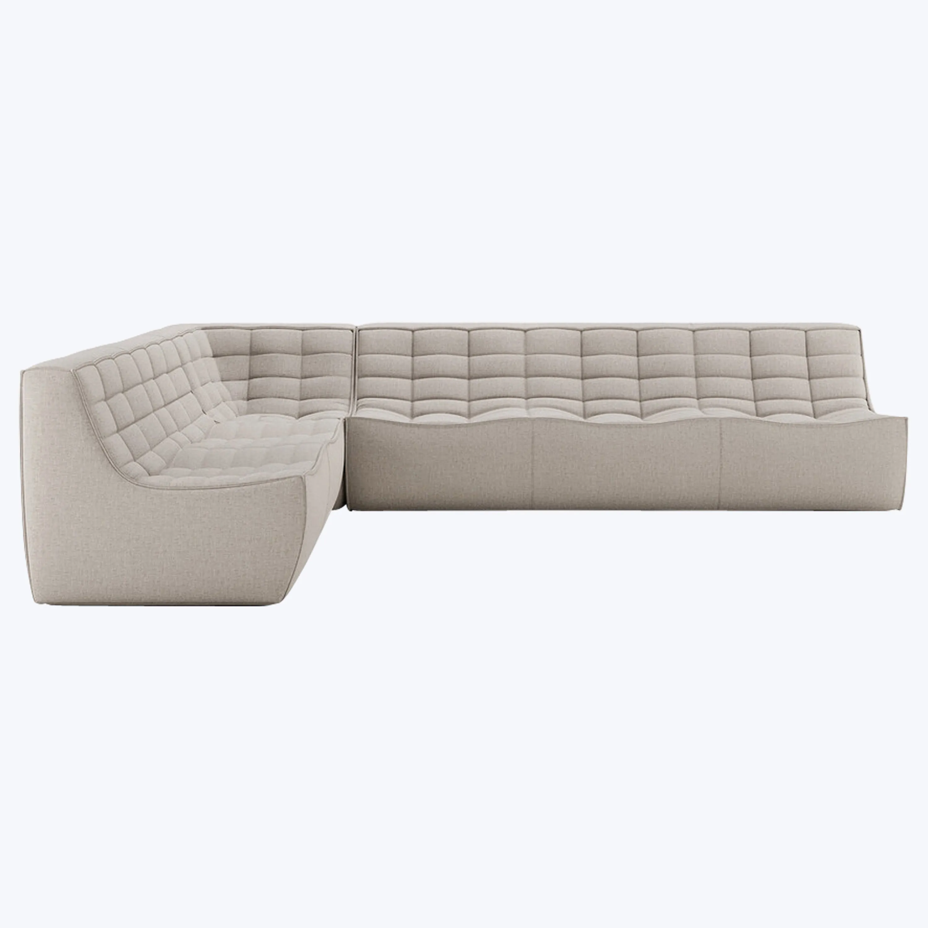 N701 Modular Square-Corner Sectional