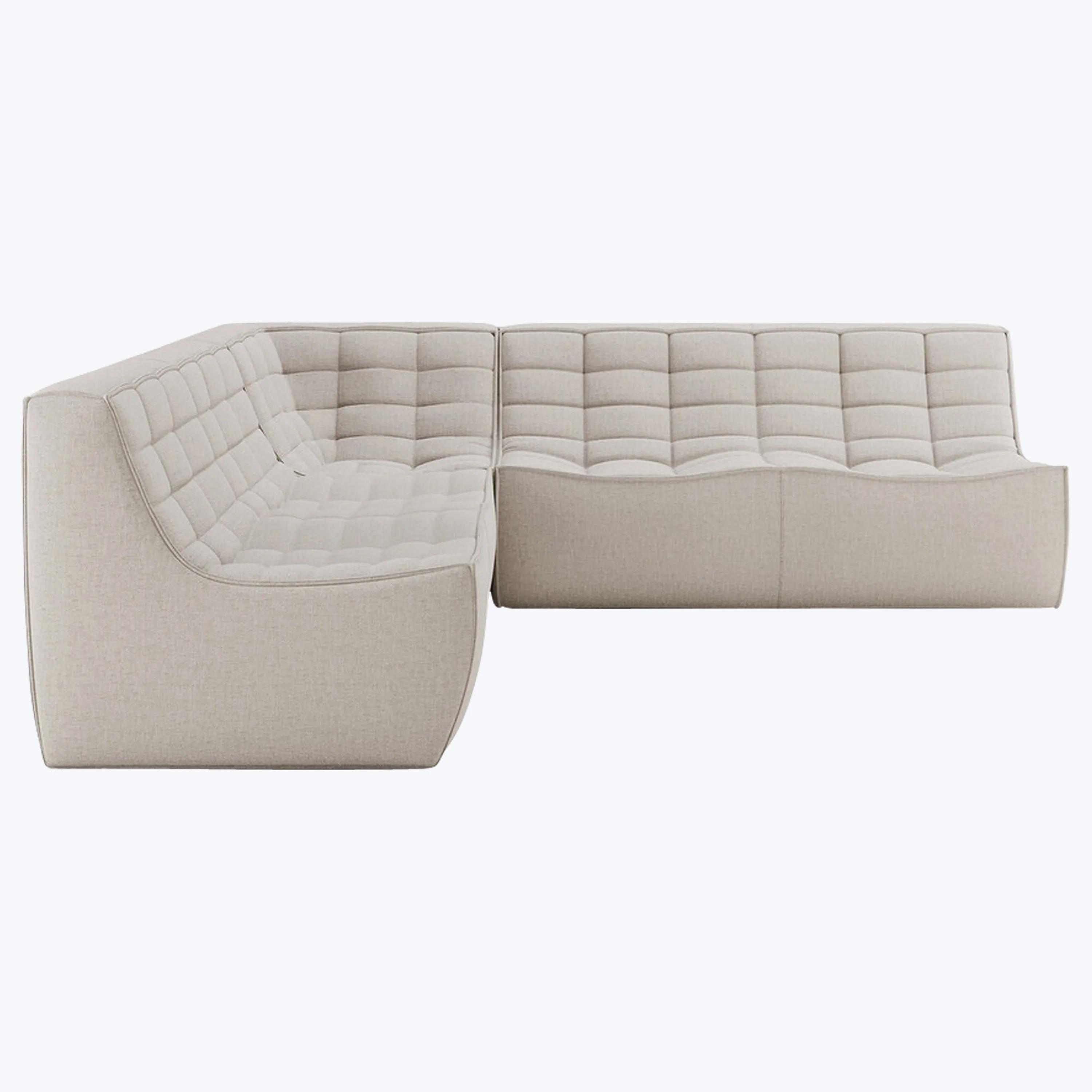 N701 Modular Square-Corner Sectional