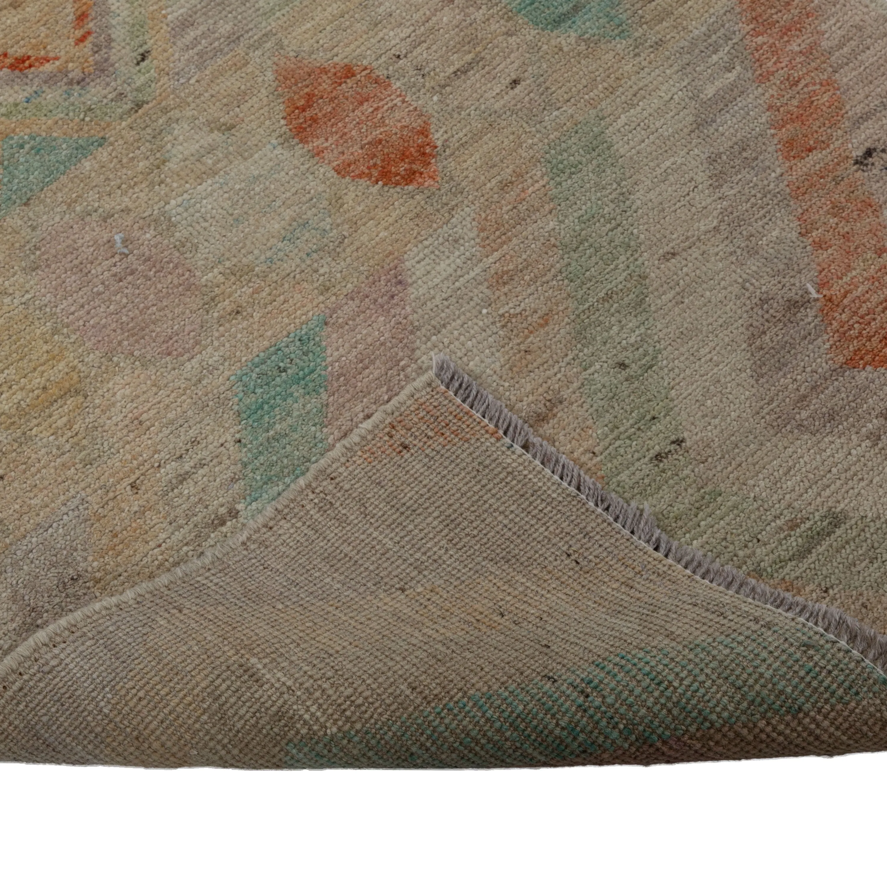Natural Zameen Transitional Wool Runner - 2'10" x 10'2"