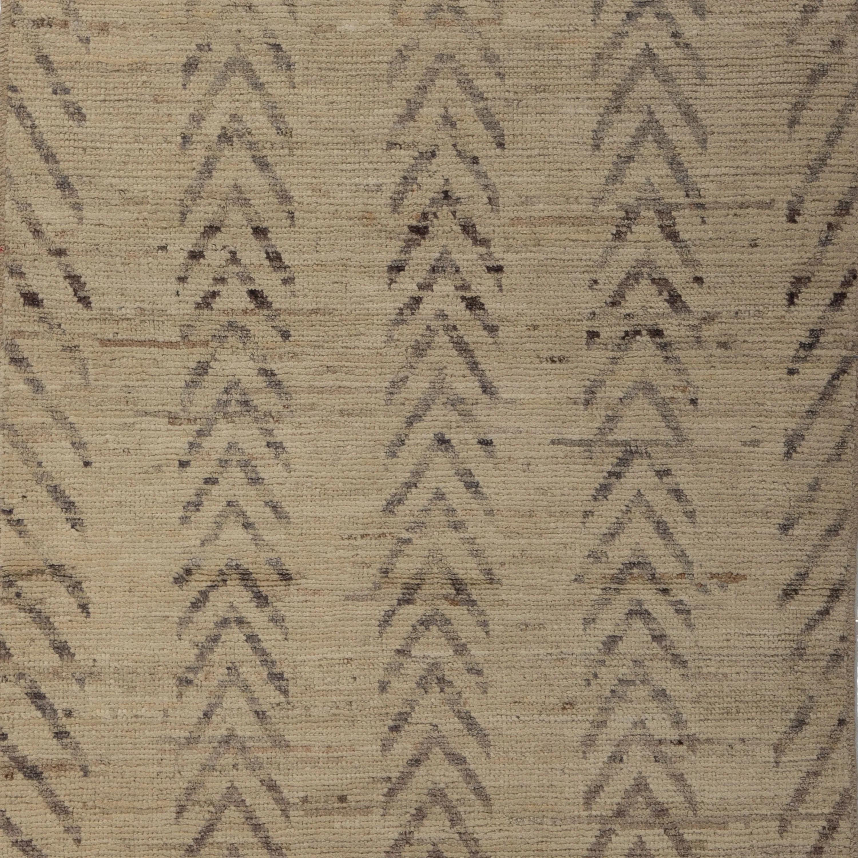 Natural Zameen Transitional Wool Runner - 3'2" x 9'9"
