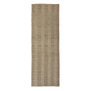 Natural Zameen Transitional Wool Runner - 3'2" x 9'9"