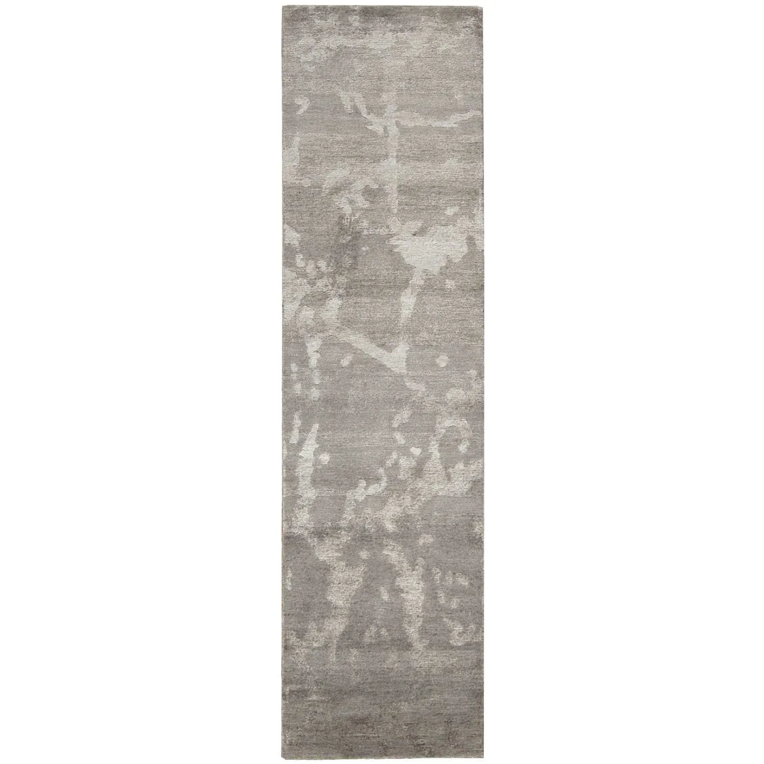 Neutral Essentials Modern Bamboo Silk Wool Blend Rug