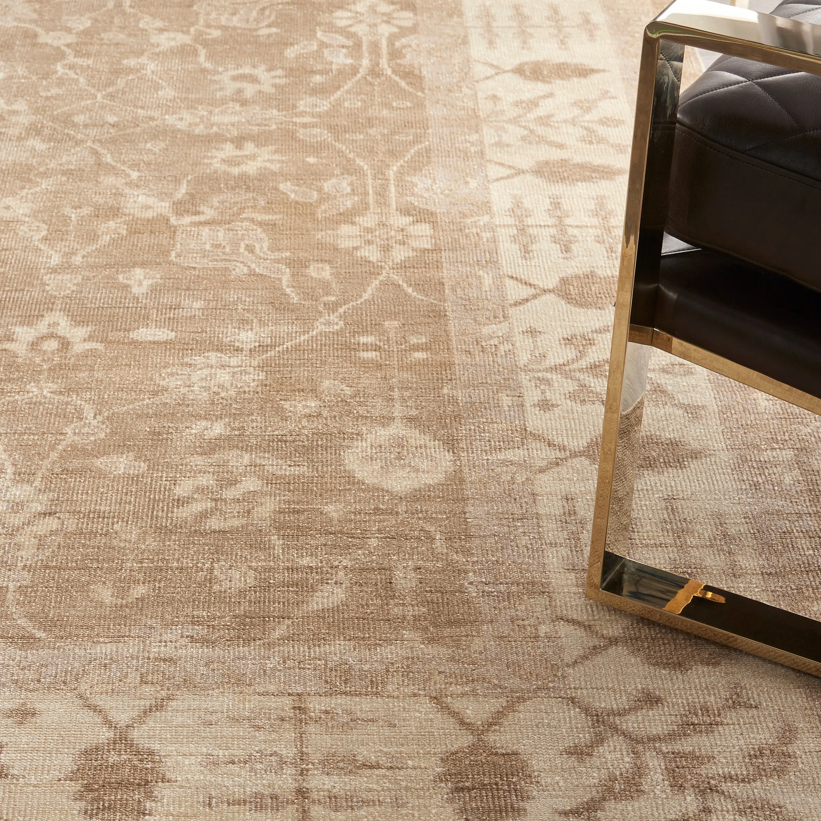 Neutral Essentials Oushak Traditional Rug