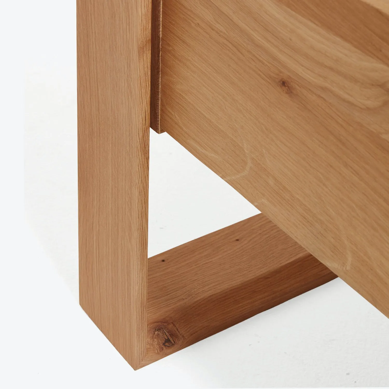 Oak Nordic II Platform Bed