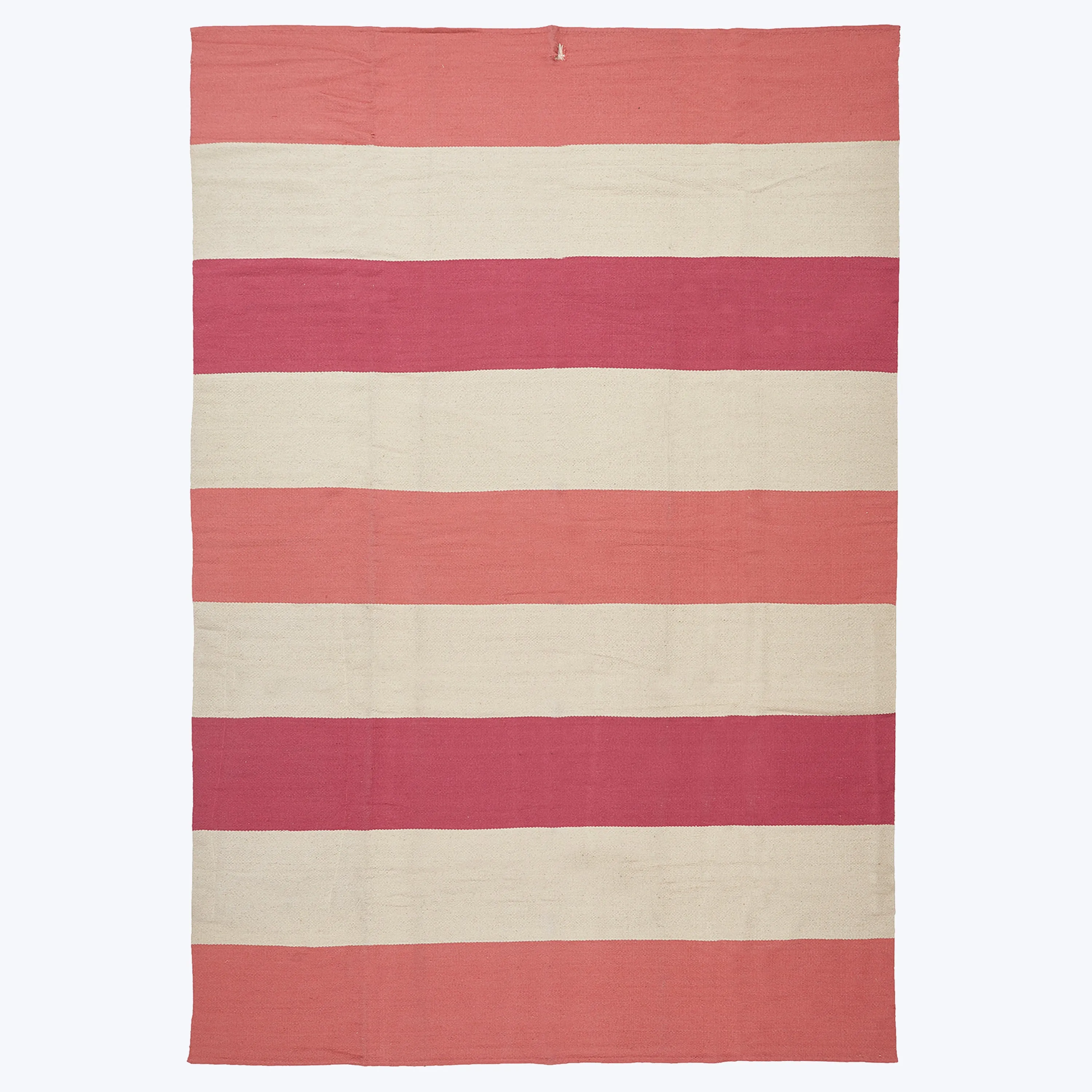 Pink Flatweave Wool Rug - 10' x 14'