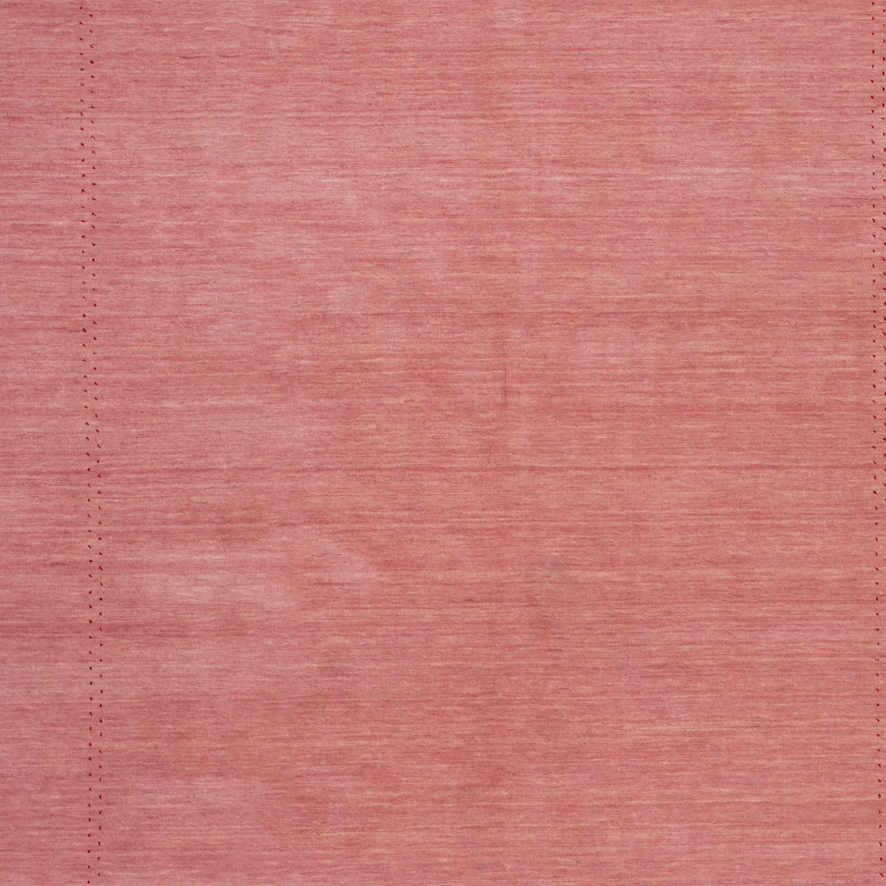 Pink Solid Indo Gabbeh Rug - 6'2" x 9'1"
