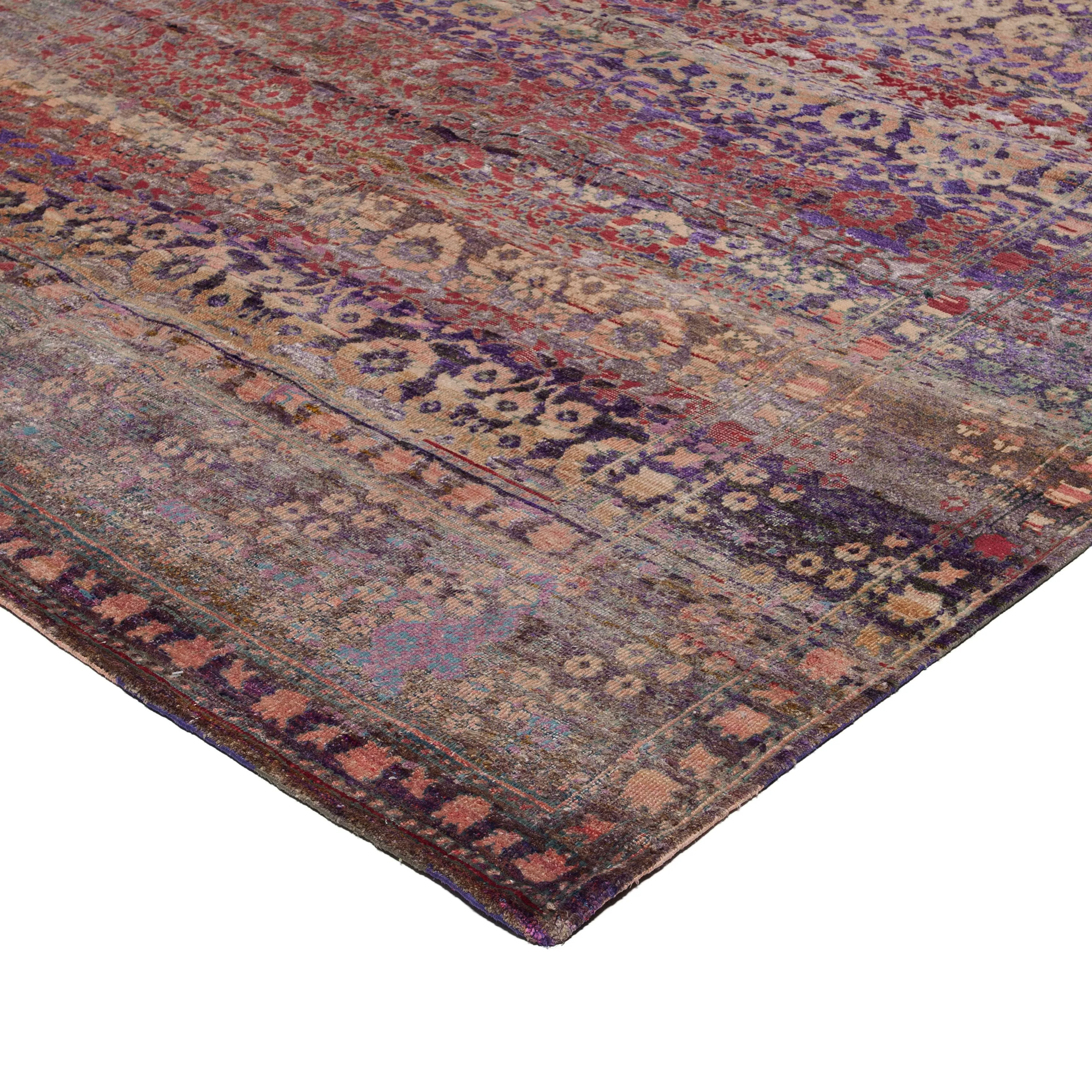 Purple Alchemy Transitional Runner - 7'11" x 10'"