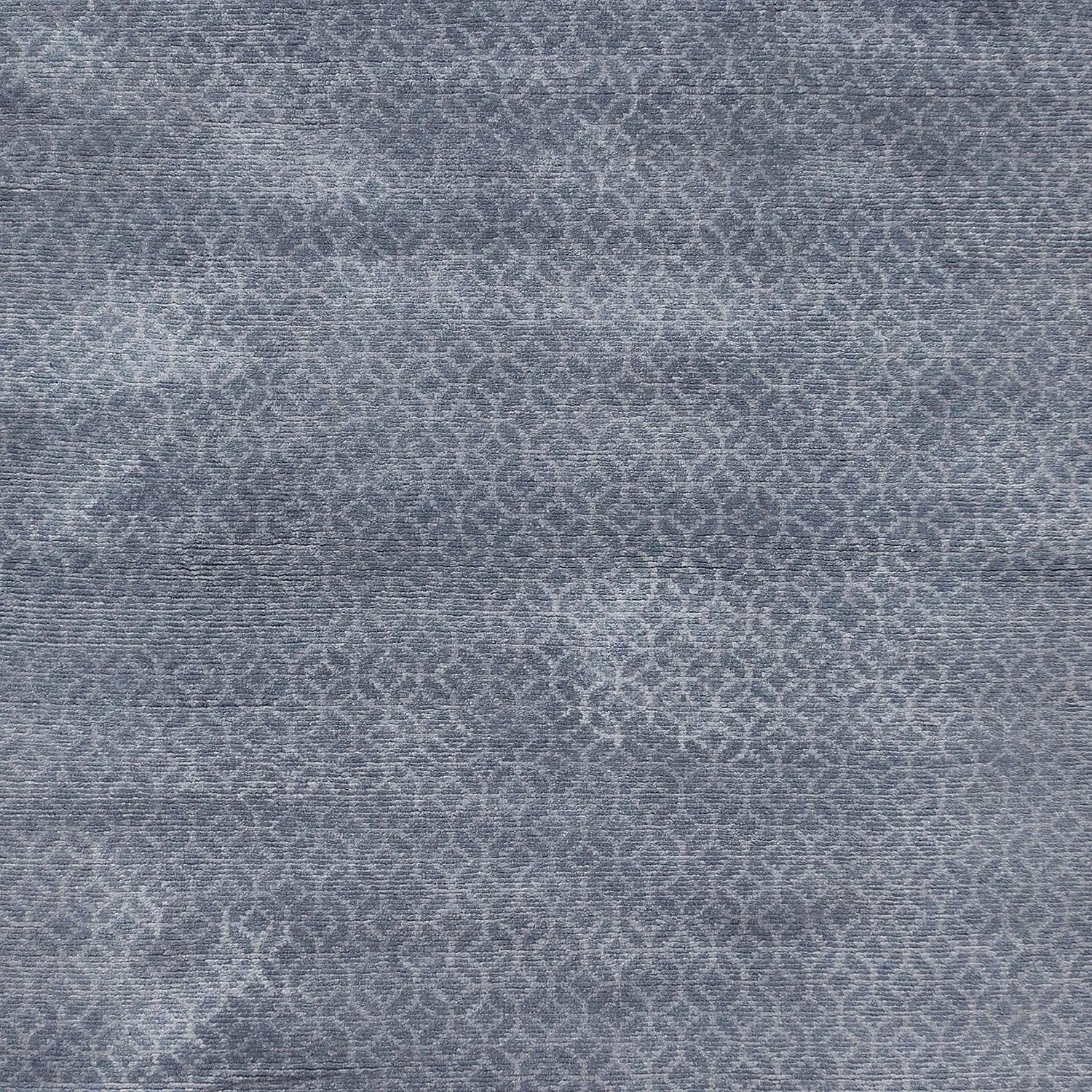 Purple Overdyed Wool Rug - 4' x 9'11"