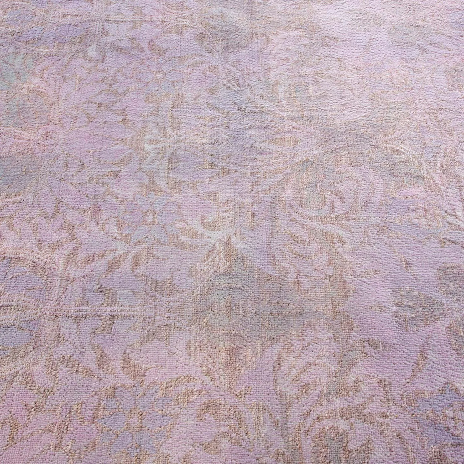 Purple Transitional Wool Runner - 4'2" x 10'2"