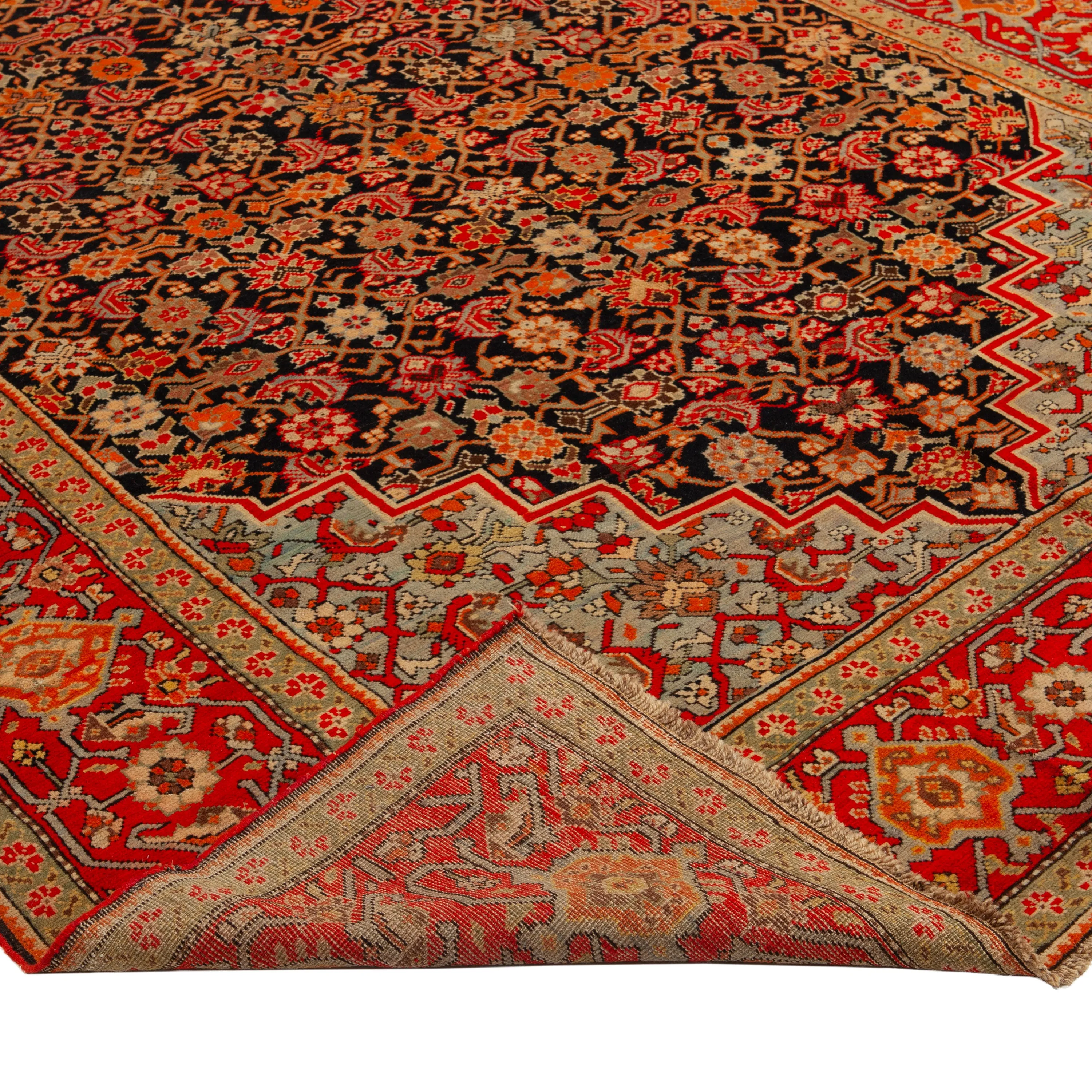 Red Antique NW Persia Rug - 6'5" x 19'6"