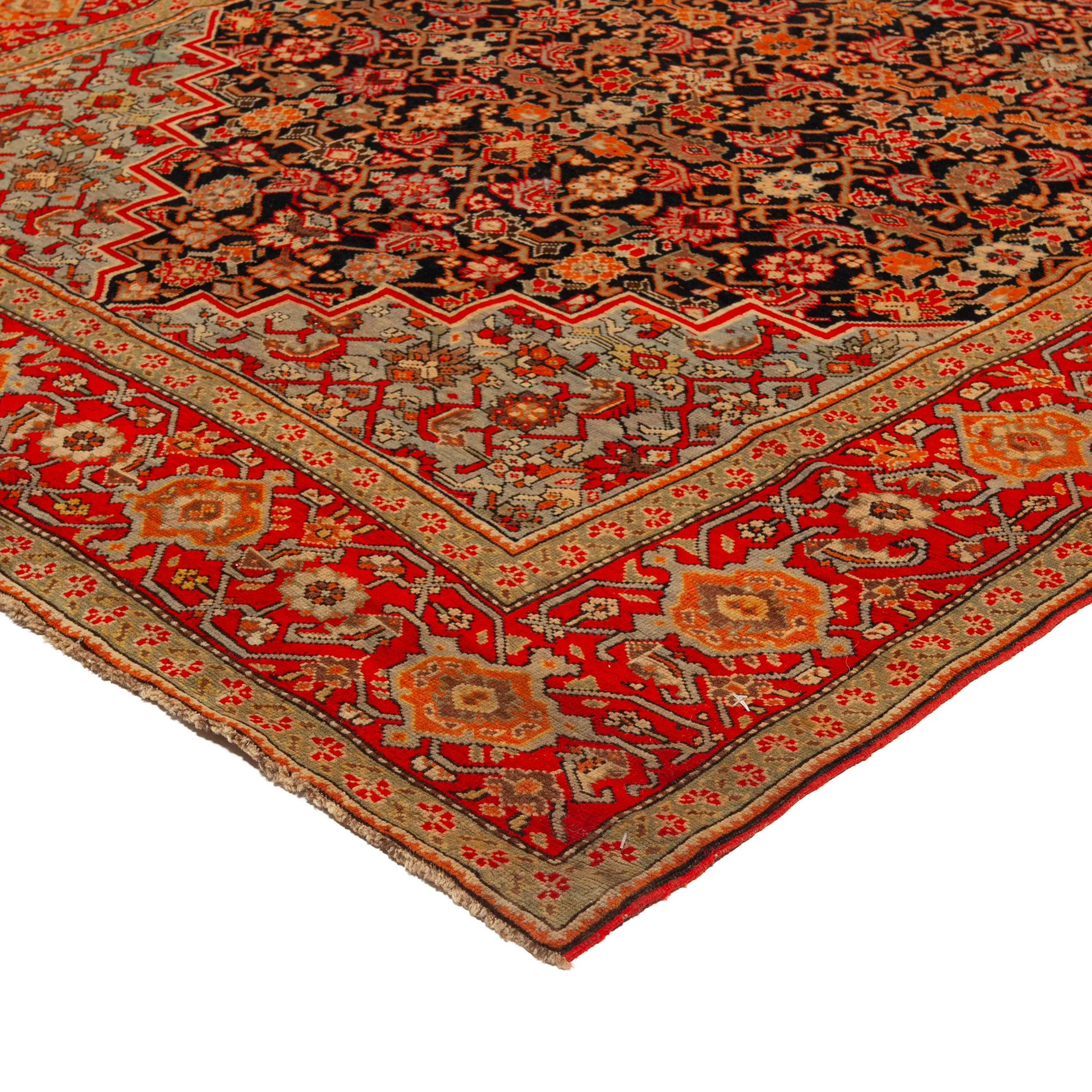 Red Antique NW Persia Rug - 6'5" x 19'6"