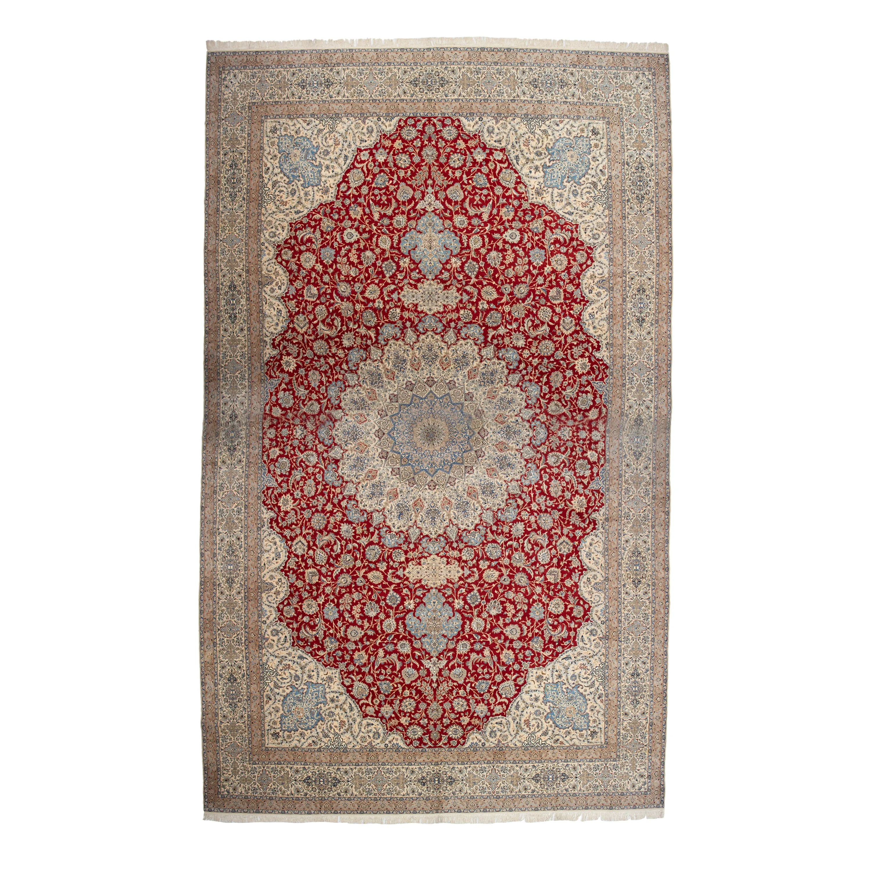 Red Traditional Ira Nain Rug - 20'4" x 33'6"