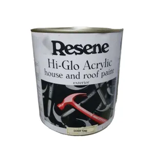 Resene Hi-Glo Gloss Acrylic Ocher Tone 4L
