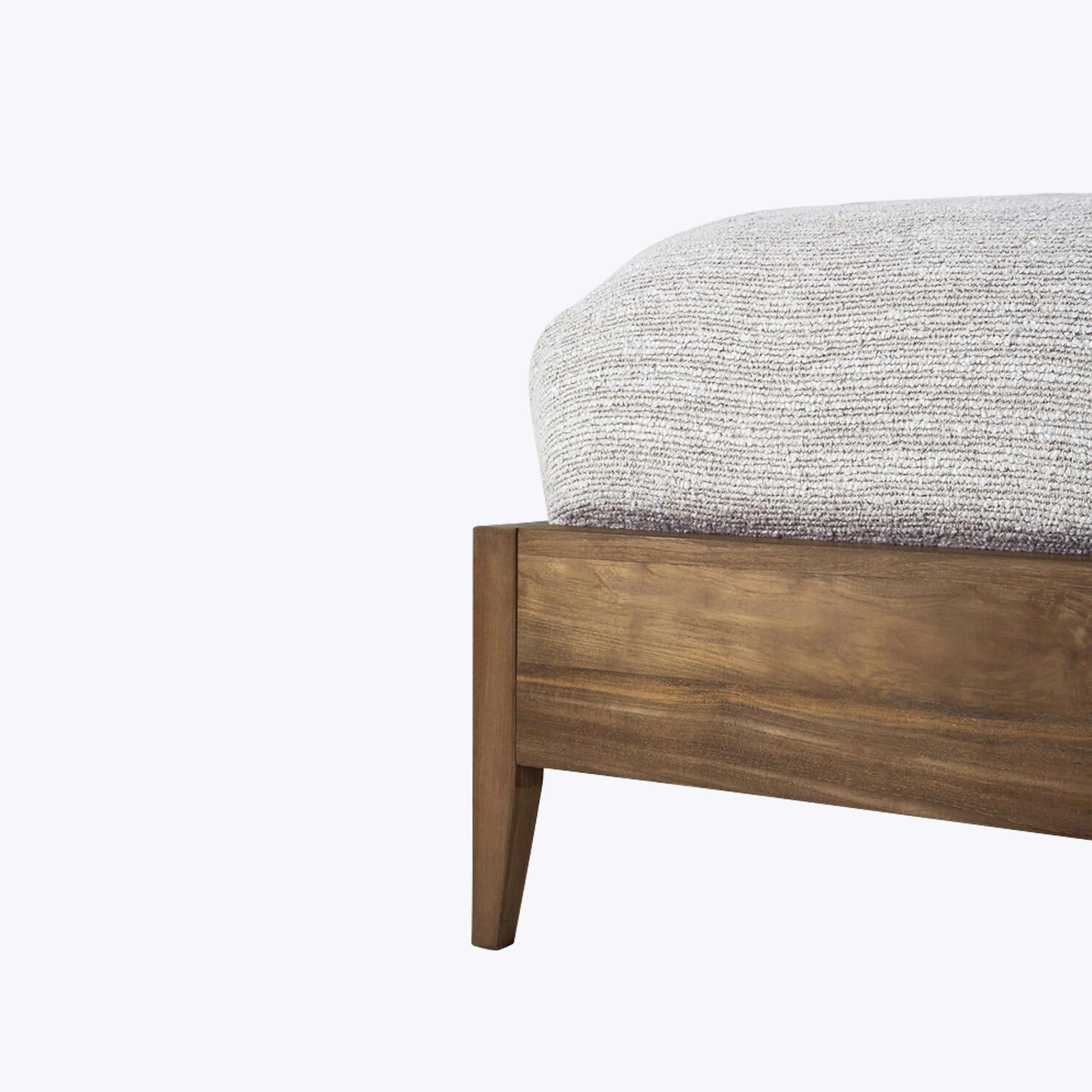 Teak Spindle Bed