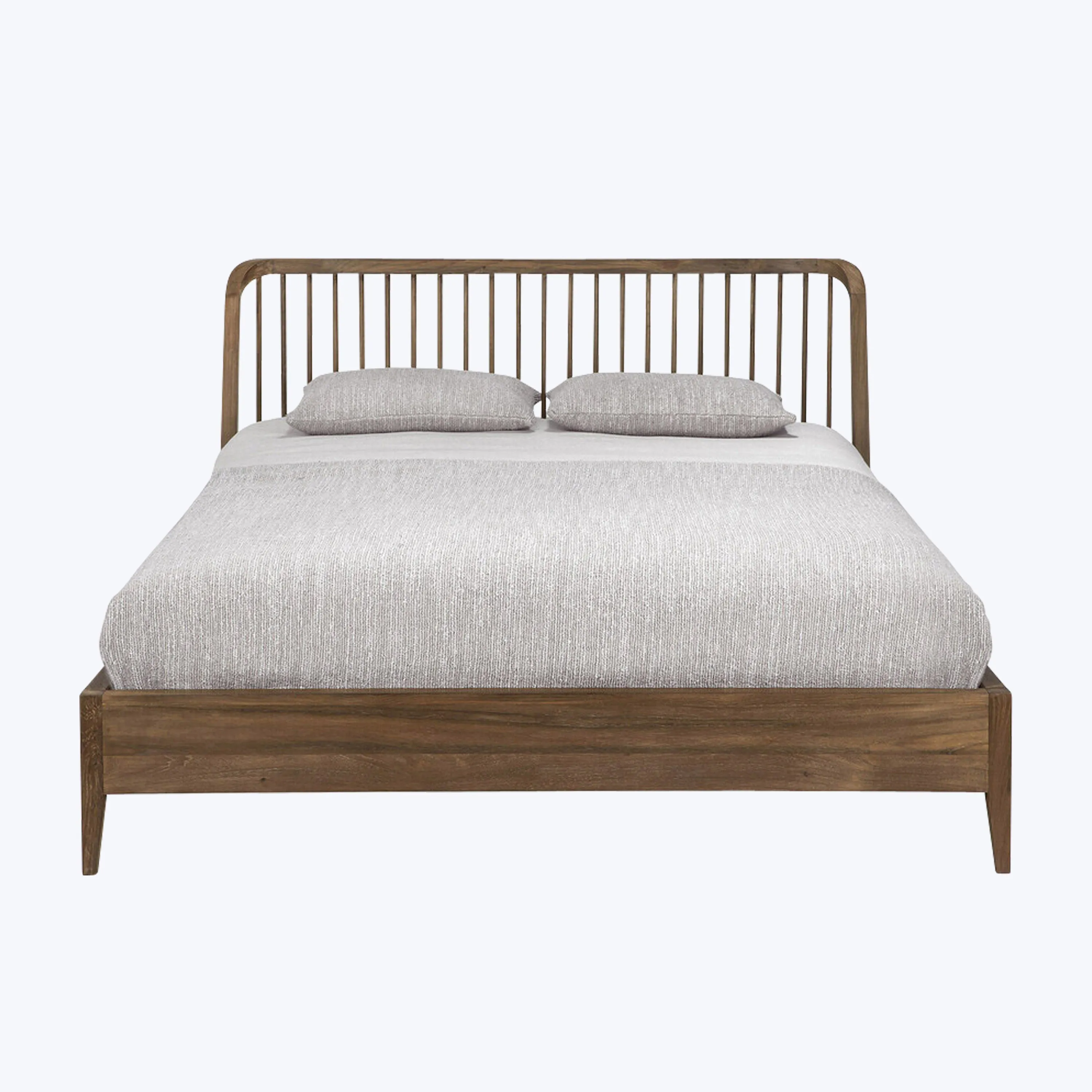 Teak Spindle Bed
