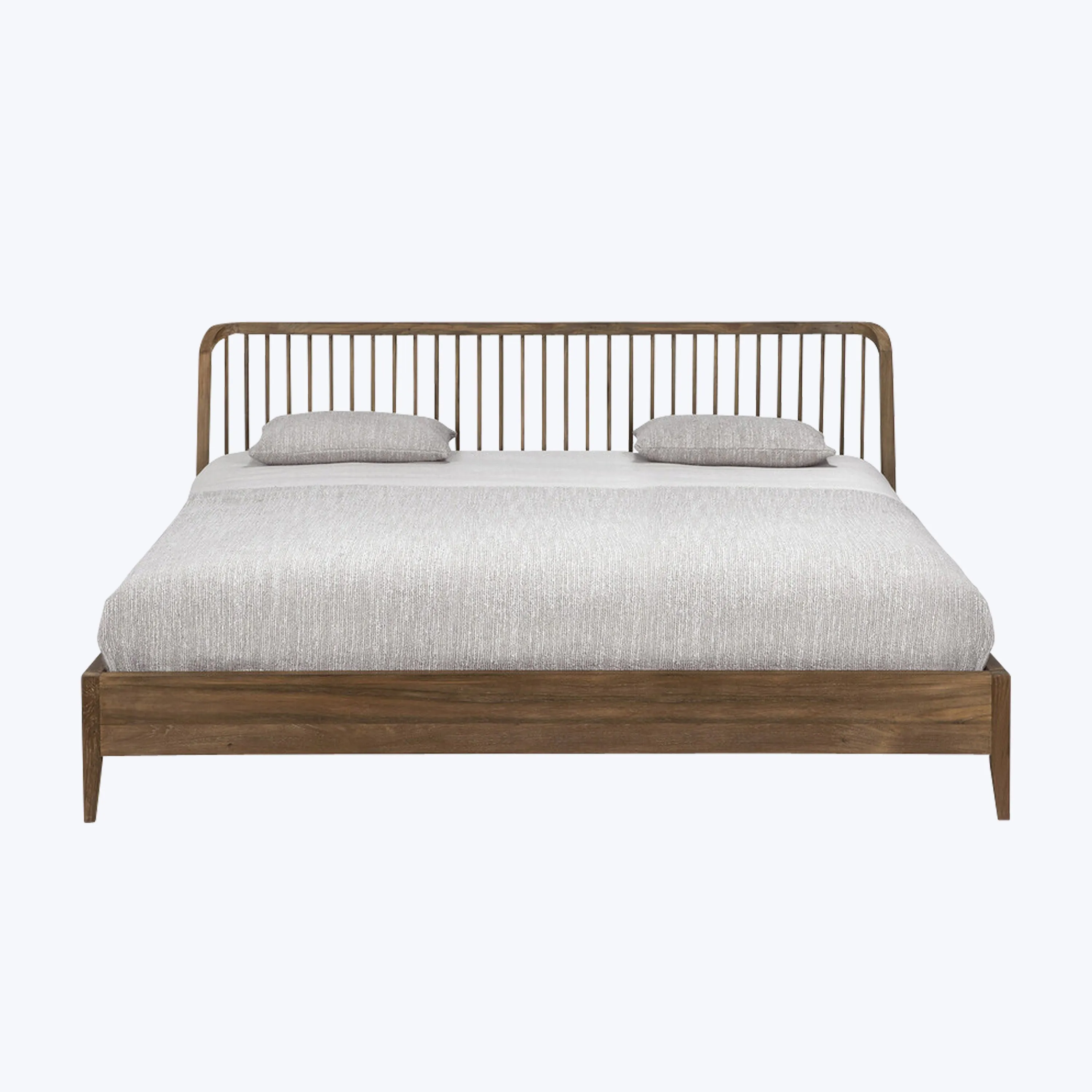 Teak Spindle Bed