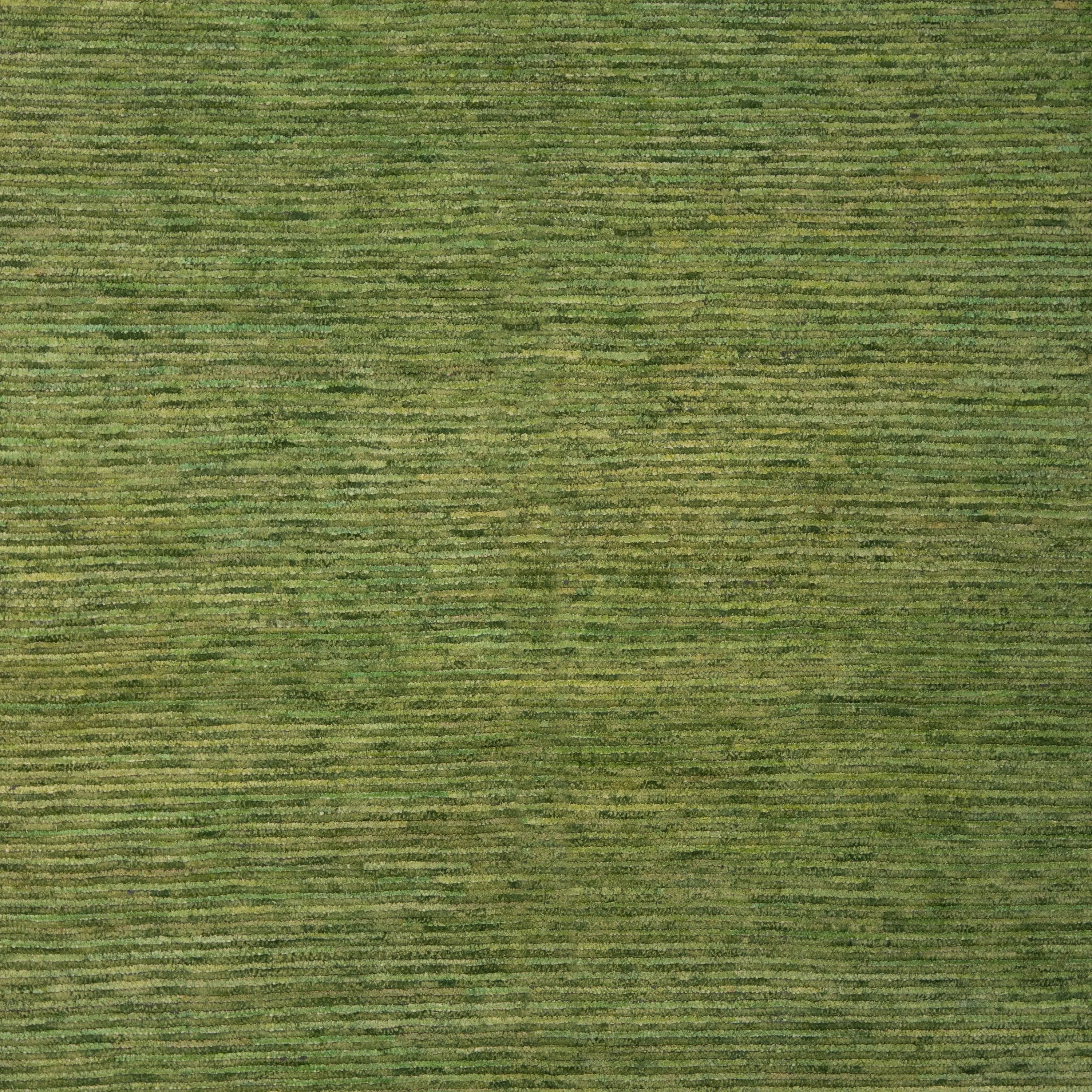 Textured Wool Silk Blend Rug - 6' x 9'