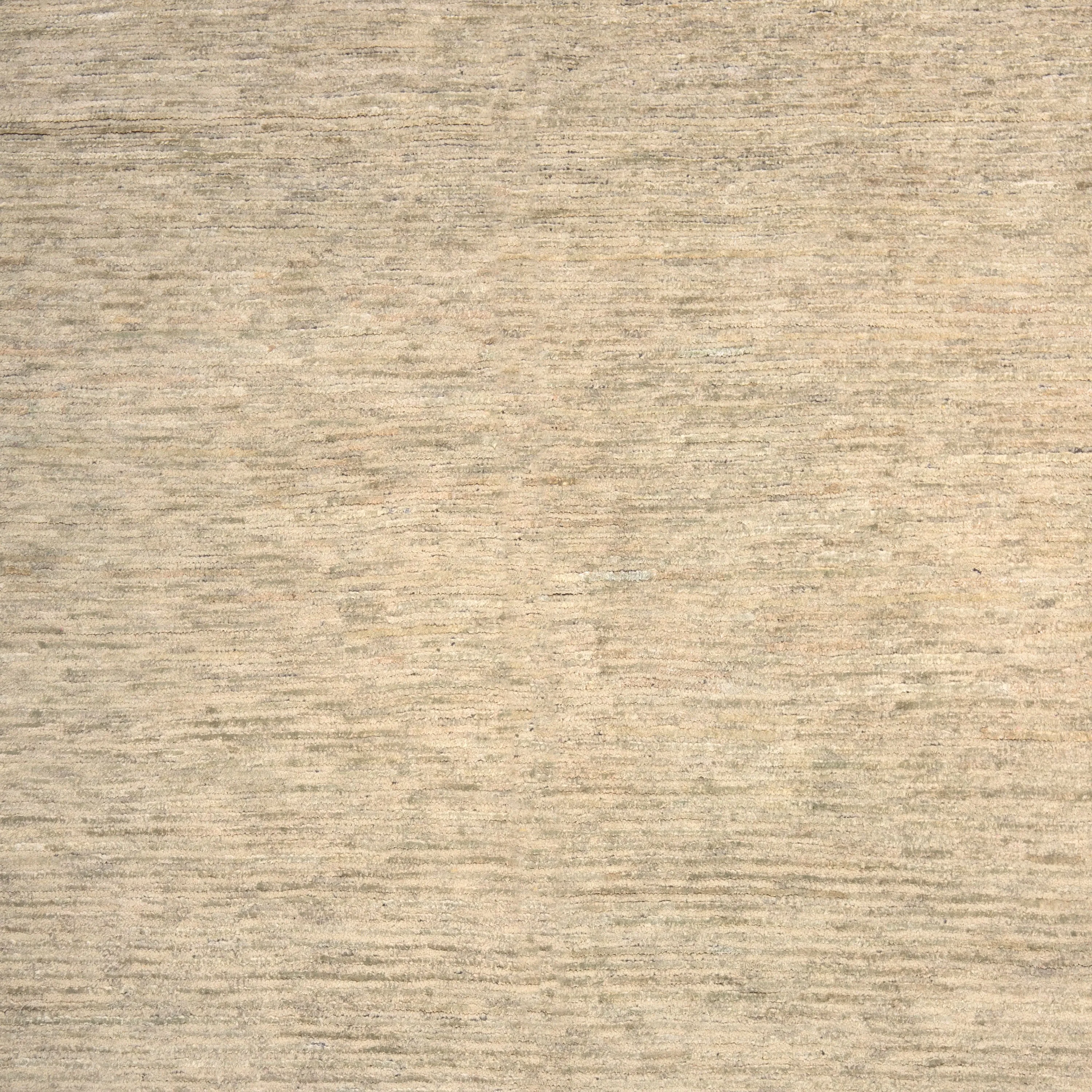 Textured Wool Silk Blend Rug - 6' x 9'