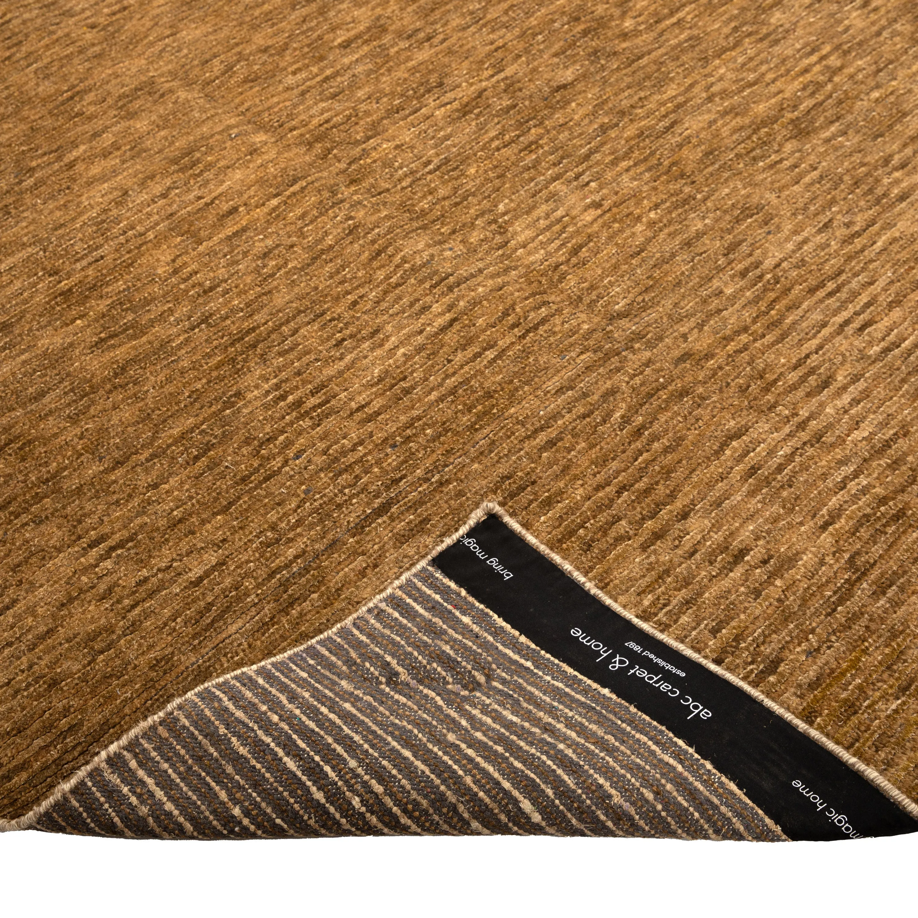 Textured Wool Silk Blend Rug - 6' x 9'