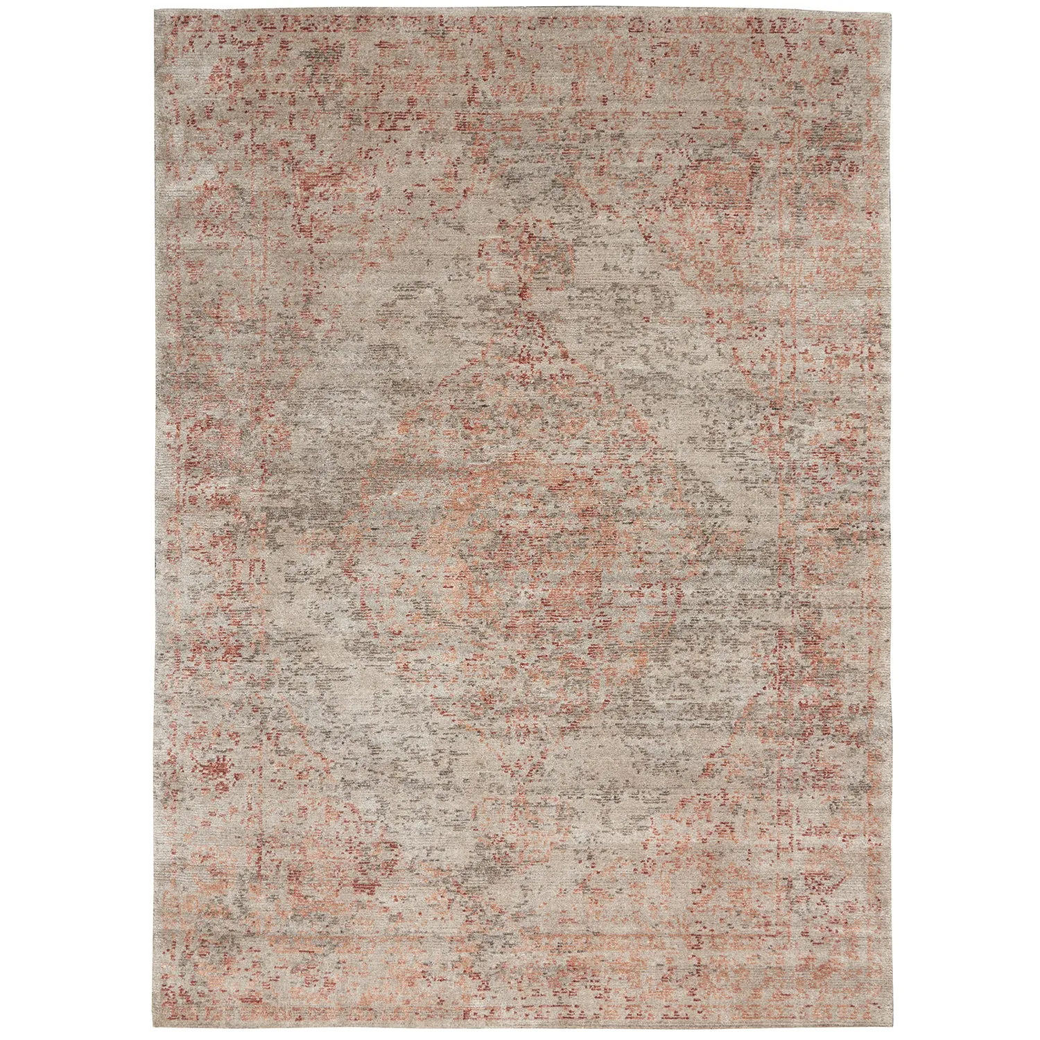 Tibetan Essentials Style Rug - Red