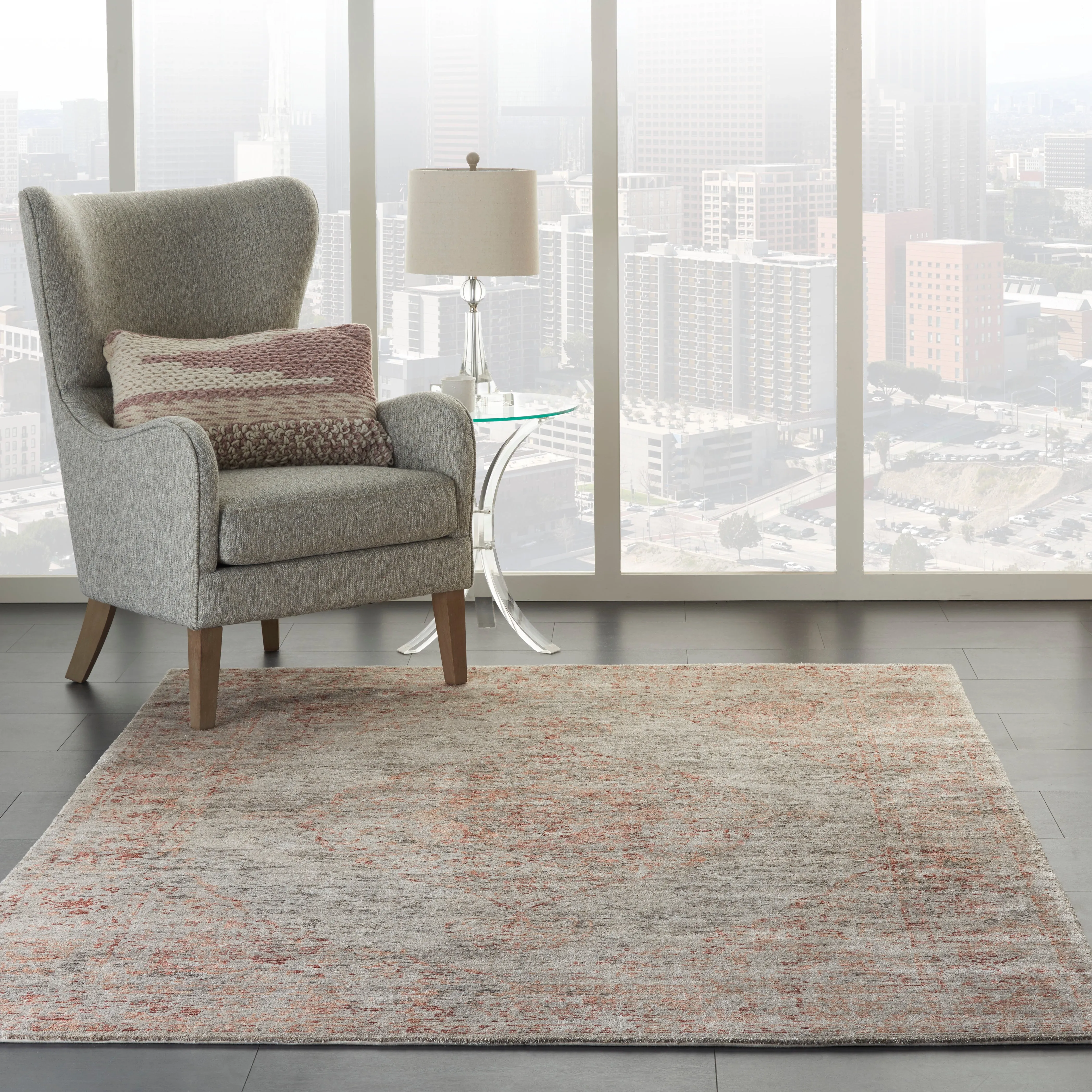 Tibetan Essentials Style Rug - Red