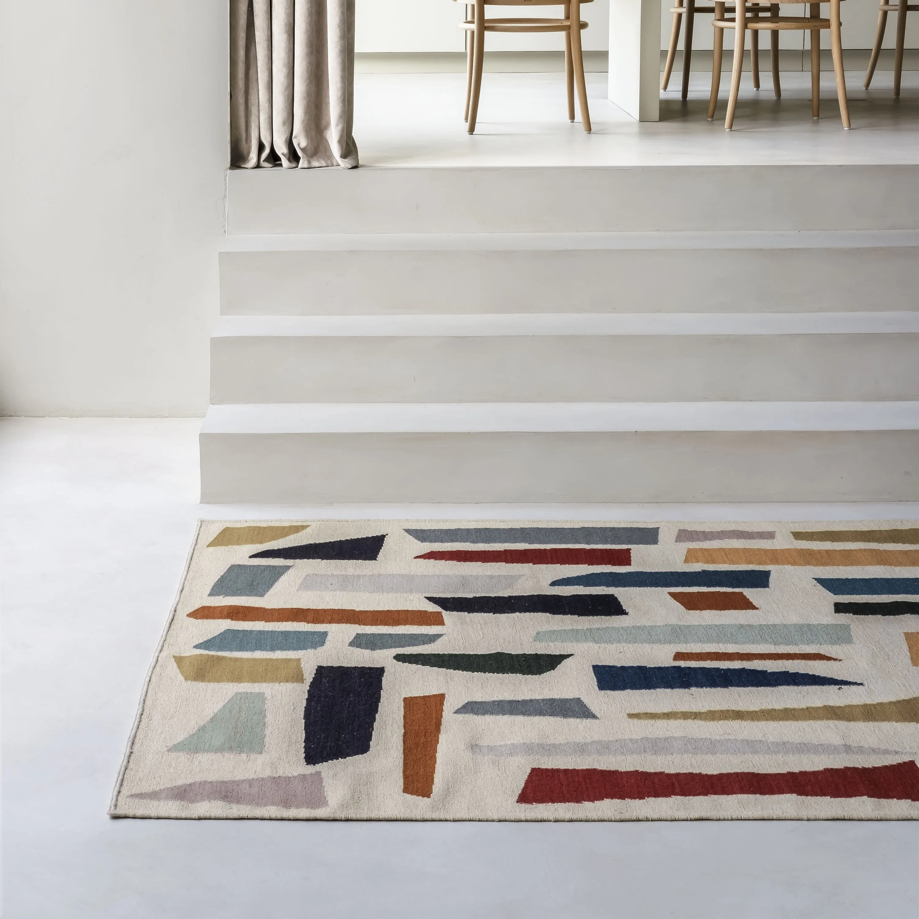 Tones Tufted Pieces Rug