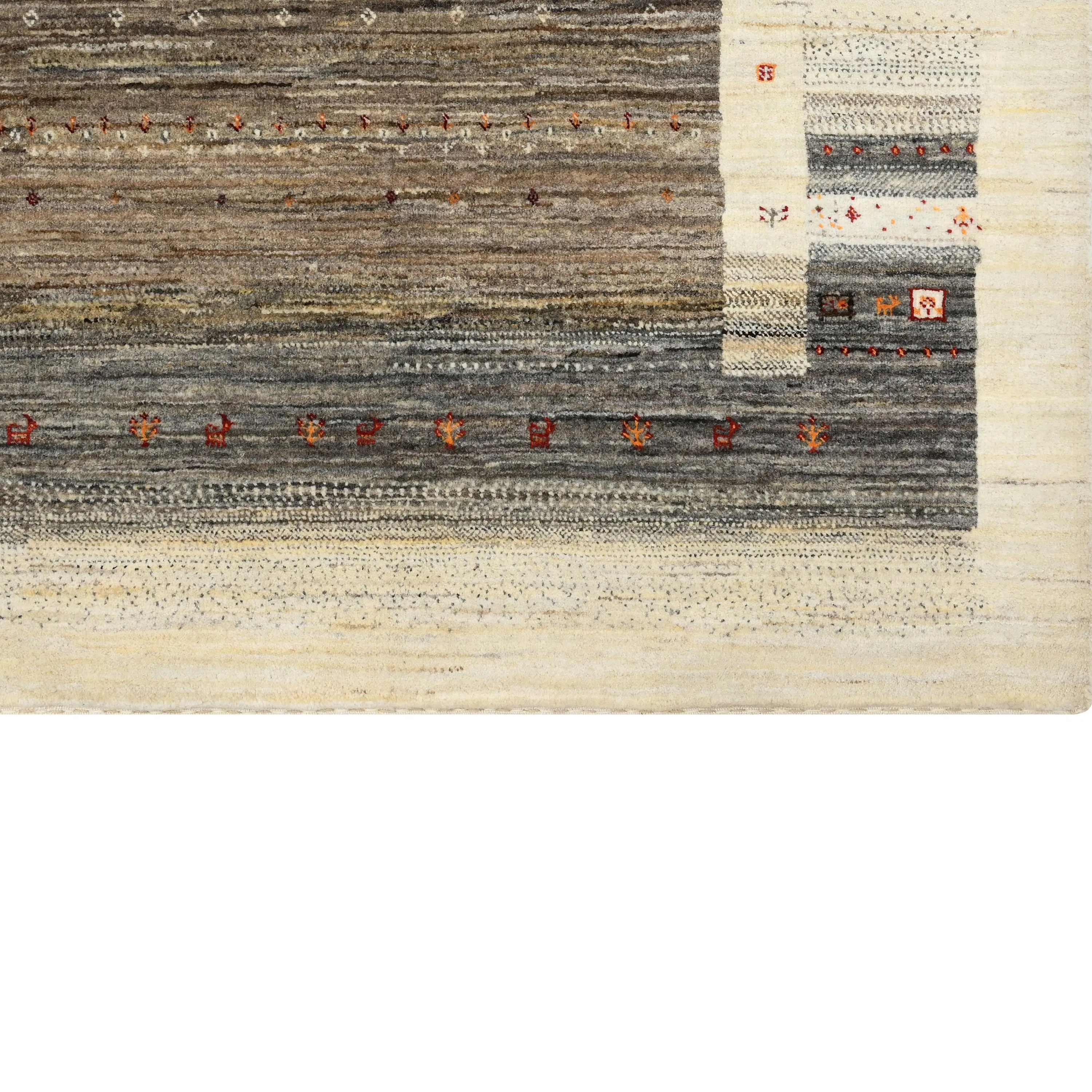 Tradtional Gabbeh Wool Rug