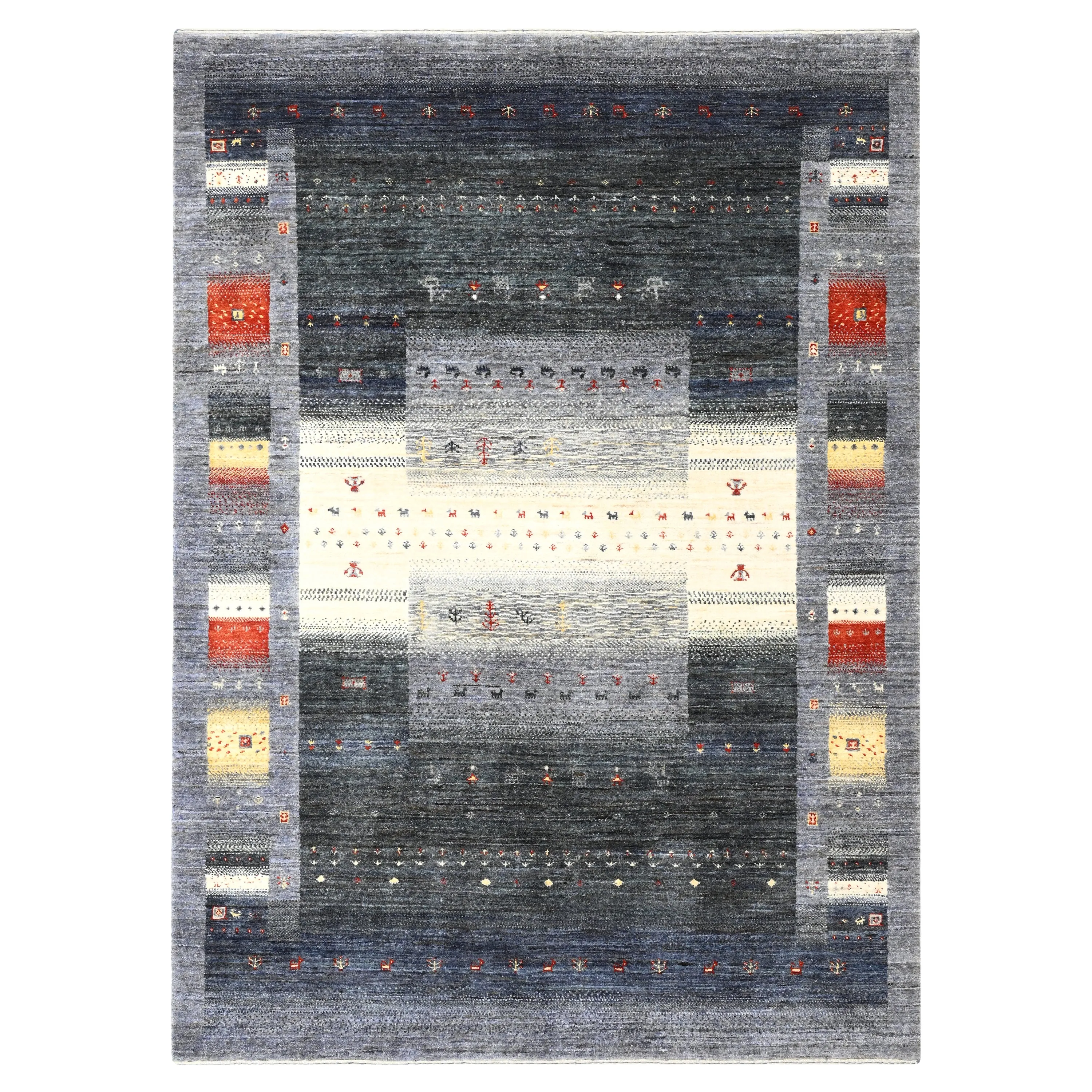 Tradtional Gabbeh Wool Rug