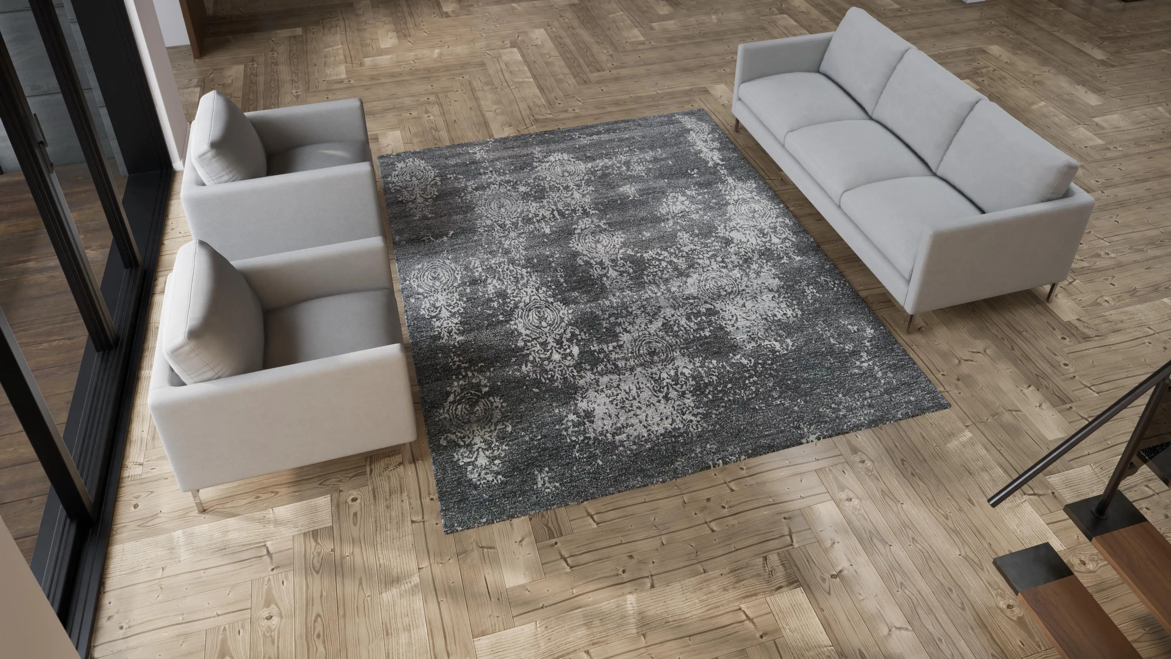 Transitional Essentials Rug - Gray