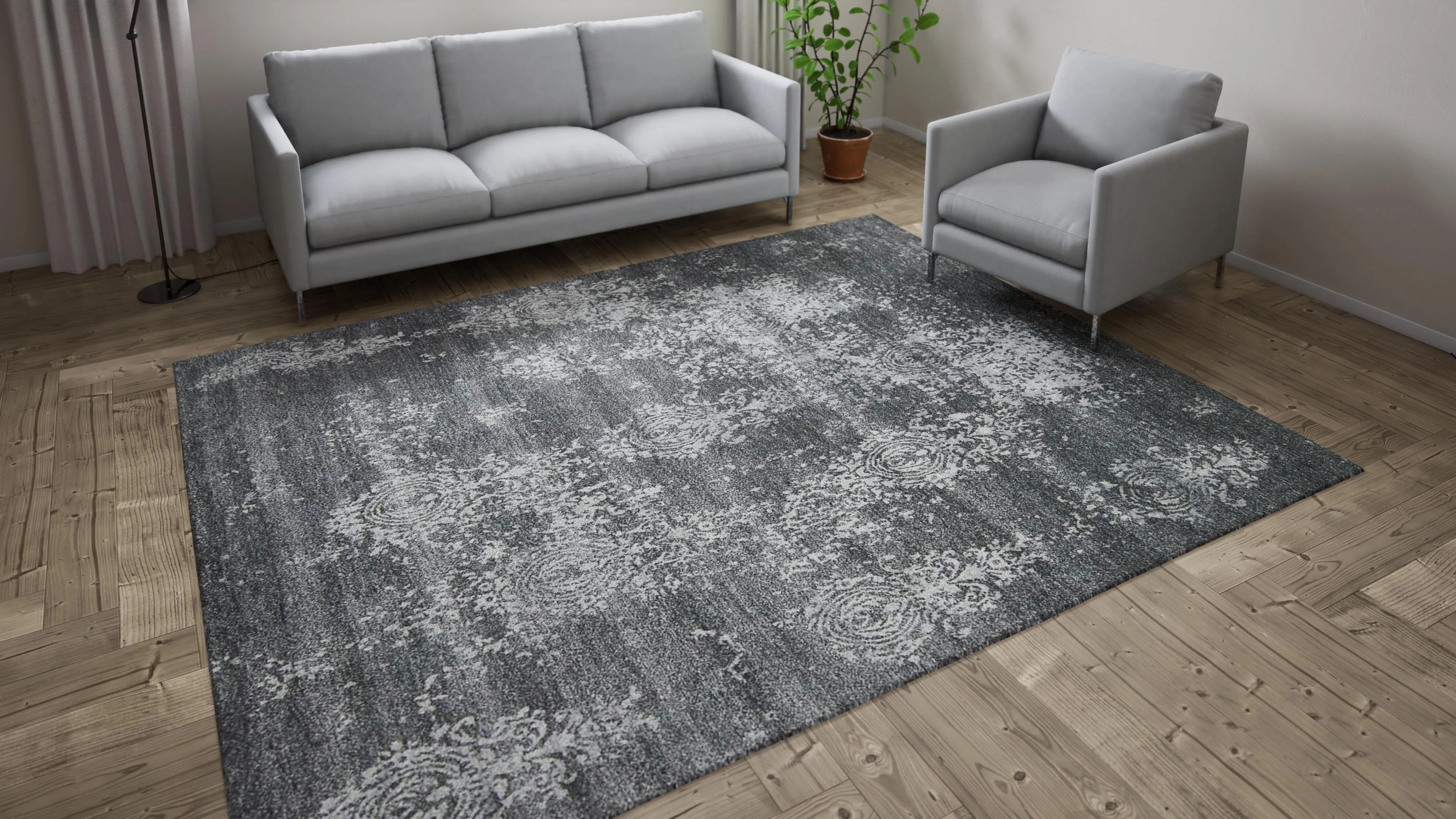 Transitional Essentials Rug - Gray