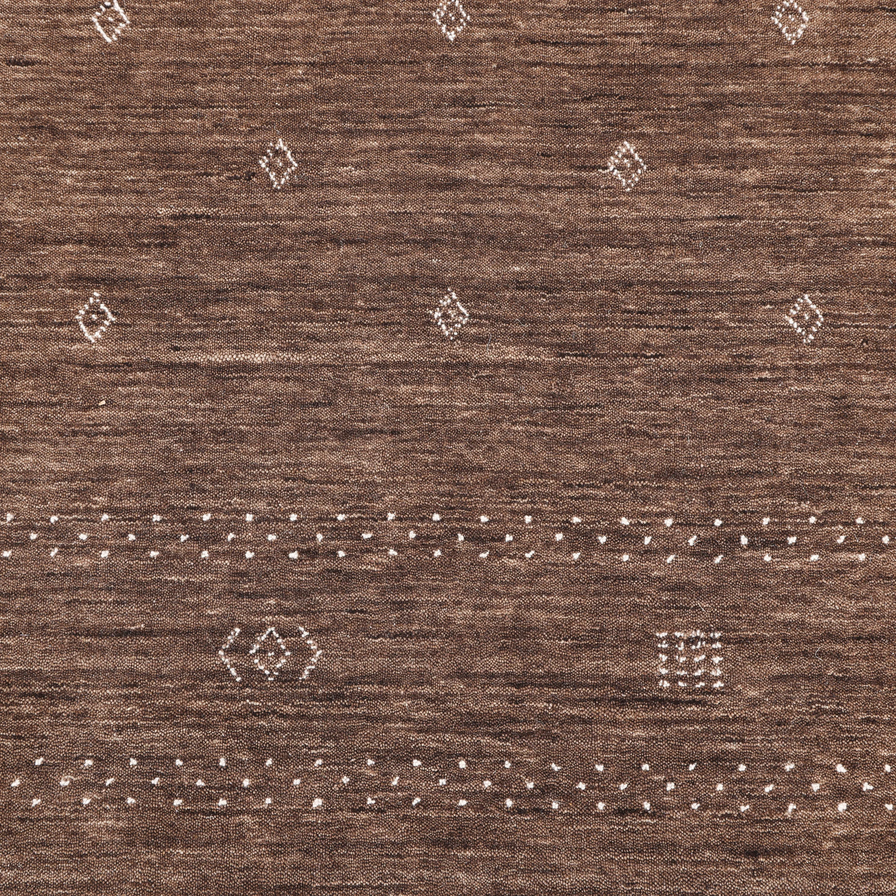 Transitional Gabbeh Wool Rug