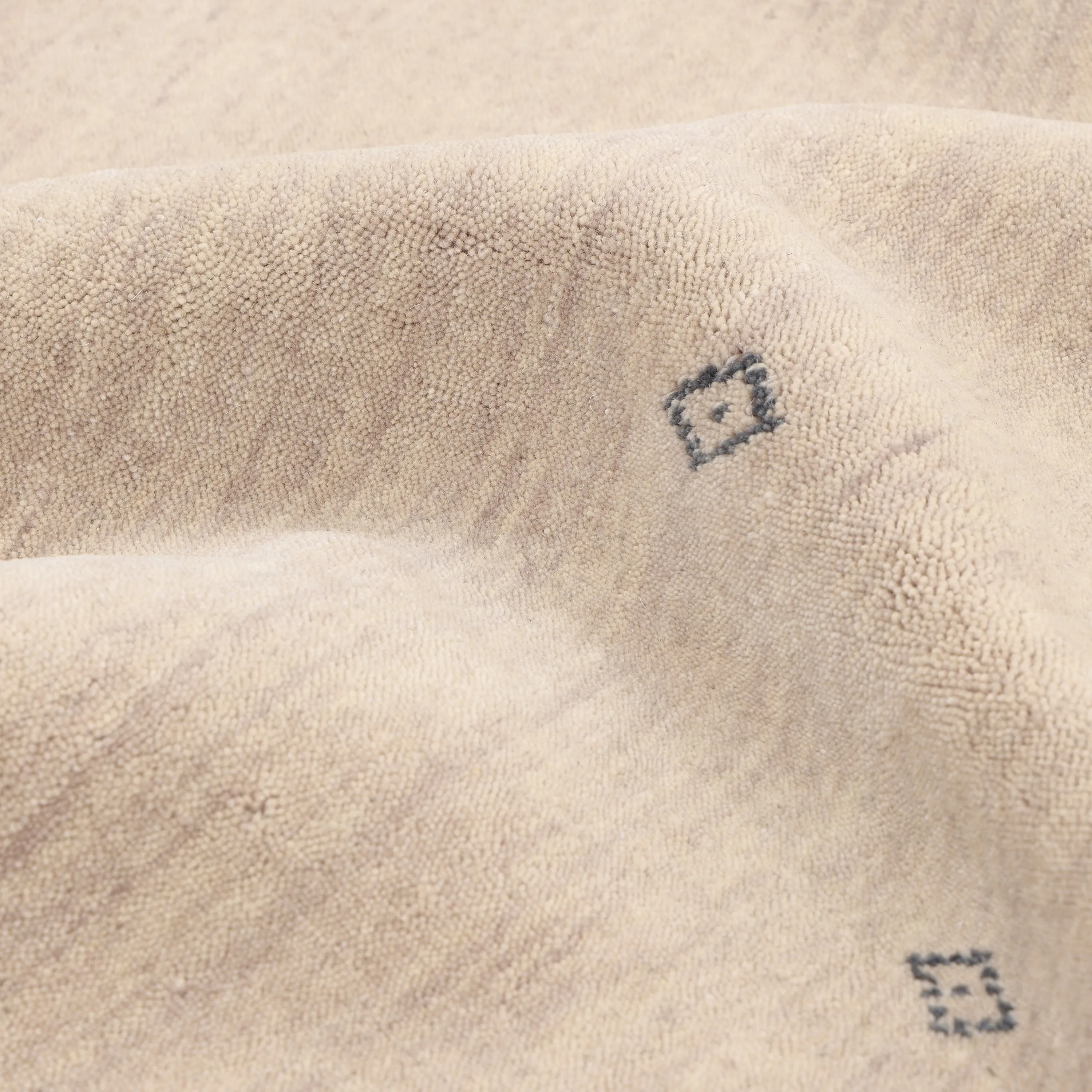 Transitional Gabbeh Wool Rug