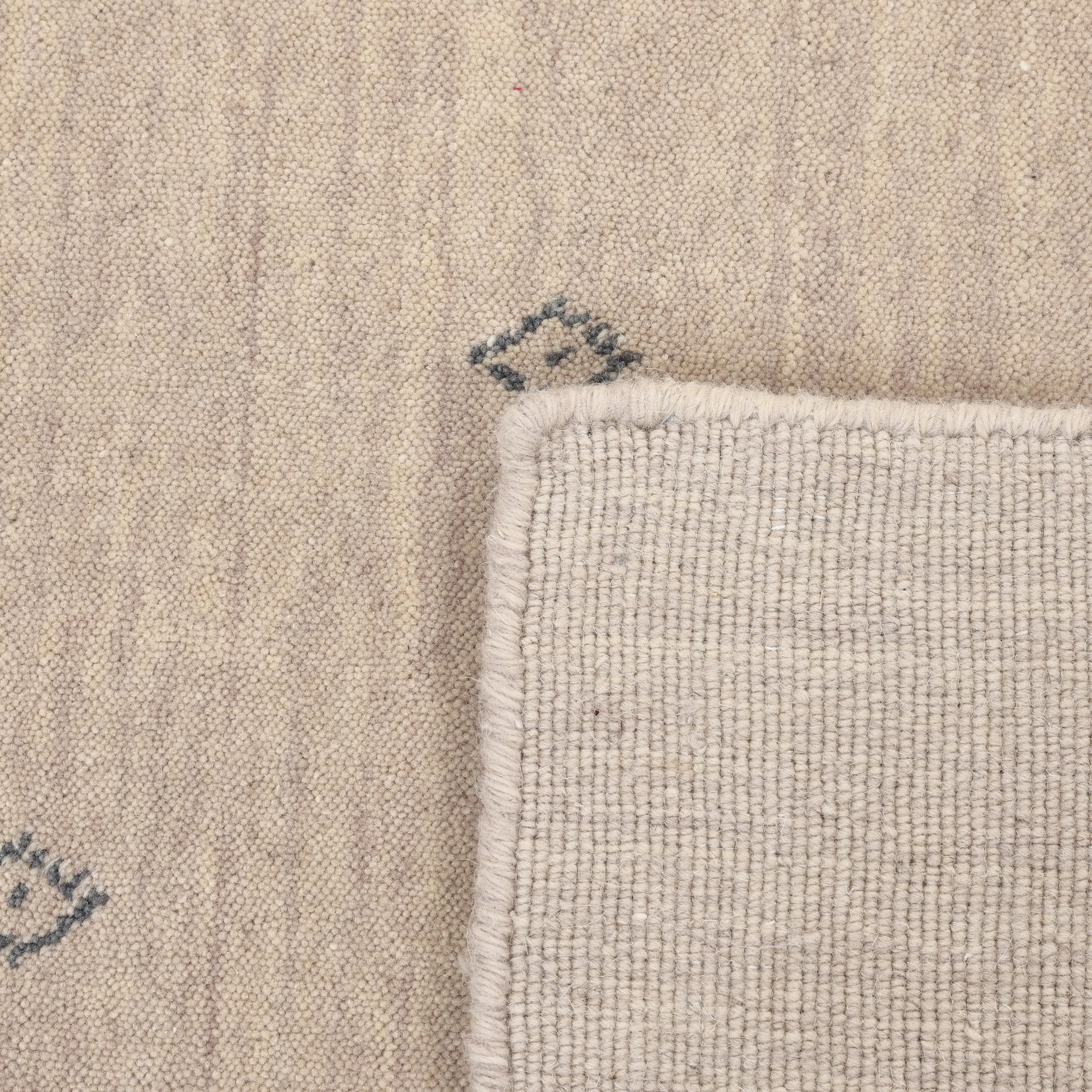 Transitional Gabbeh Wool Rug