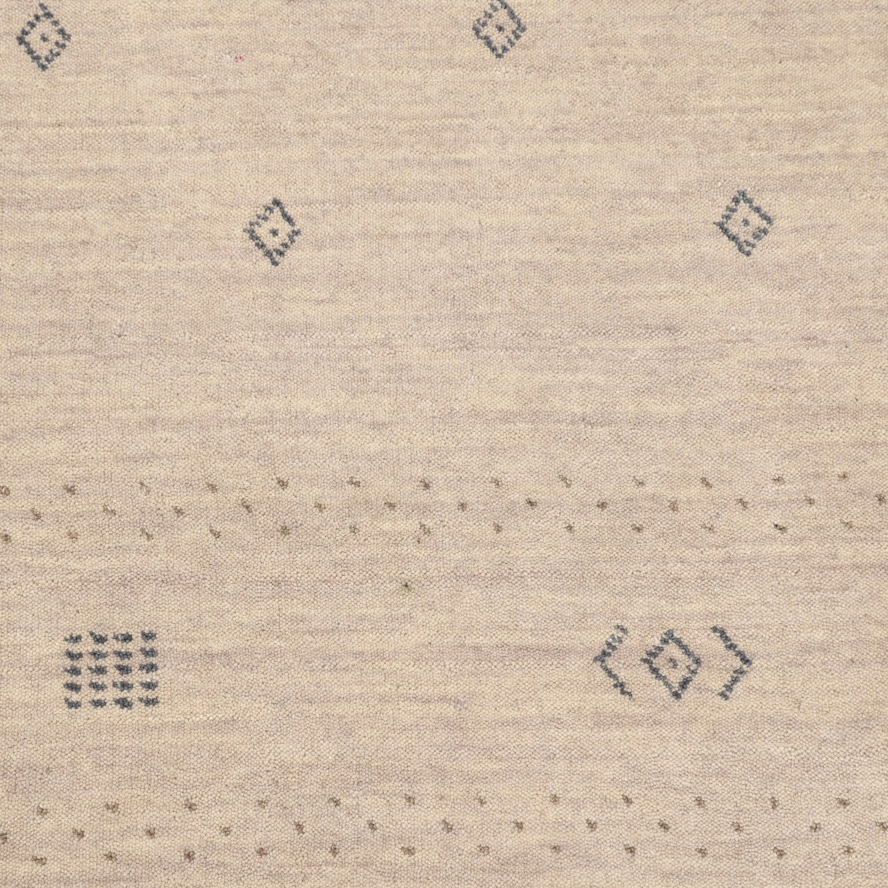 Transitional Gabbeh Wool Rug