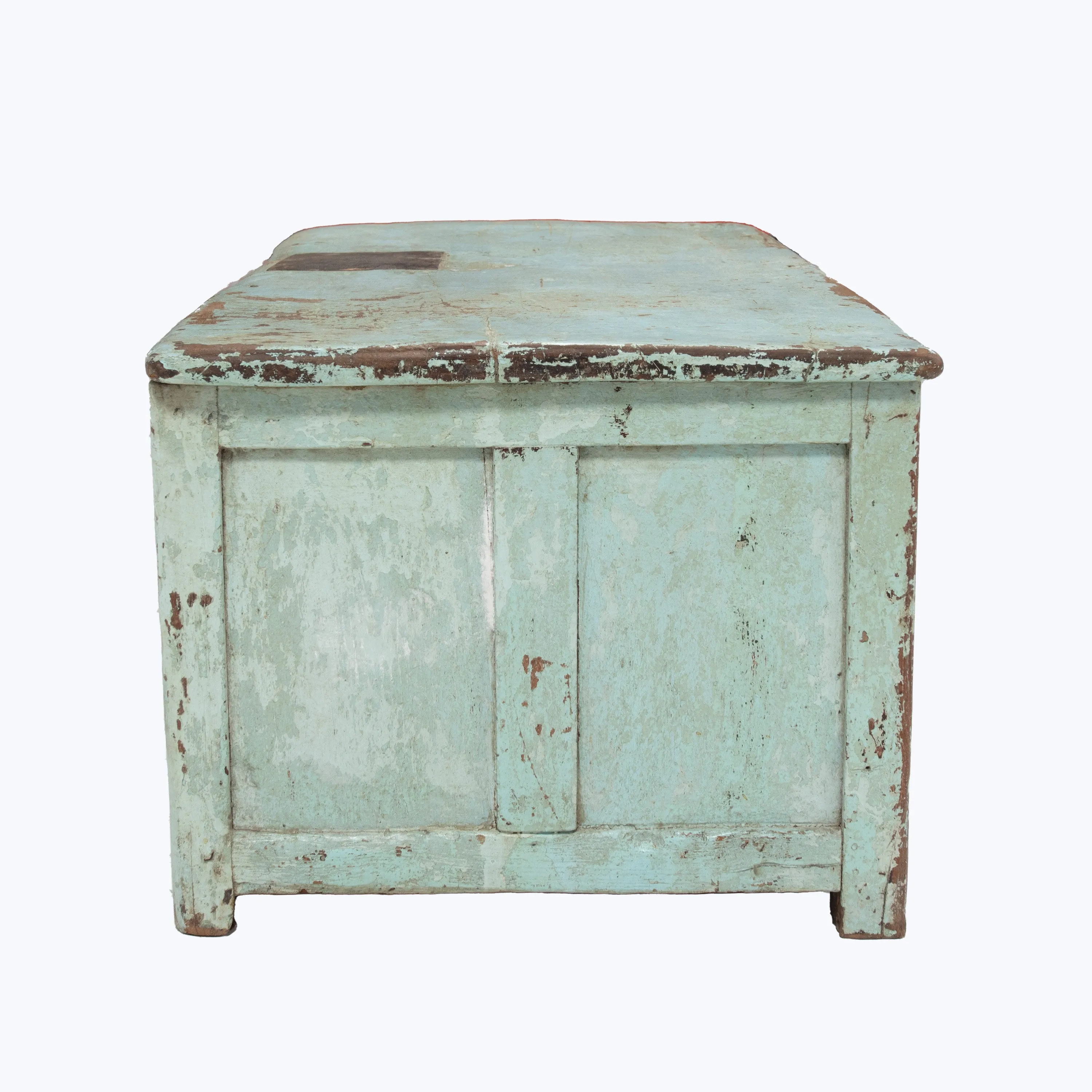 Vintage 4-Drawer Tabletop Desk | Console