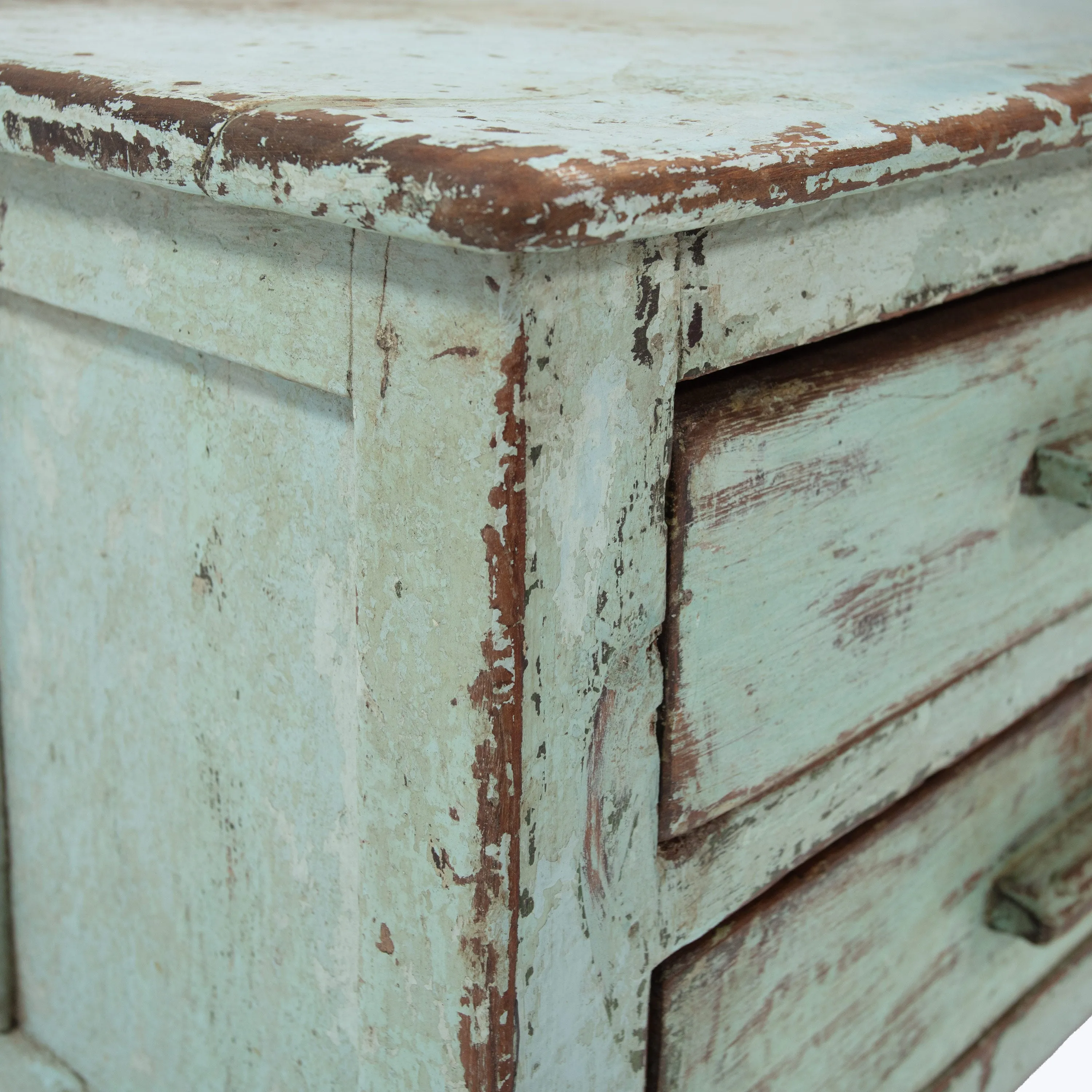 Vintage 4-Drawer Tabletop Desk | Console