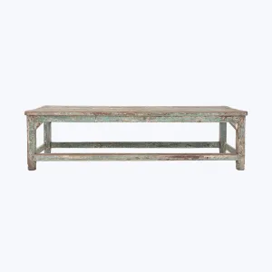 Vintage Slatted Bench