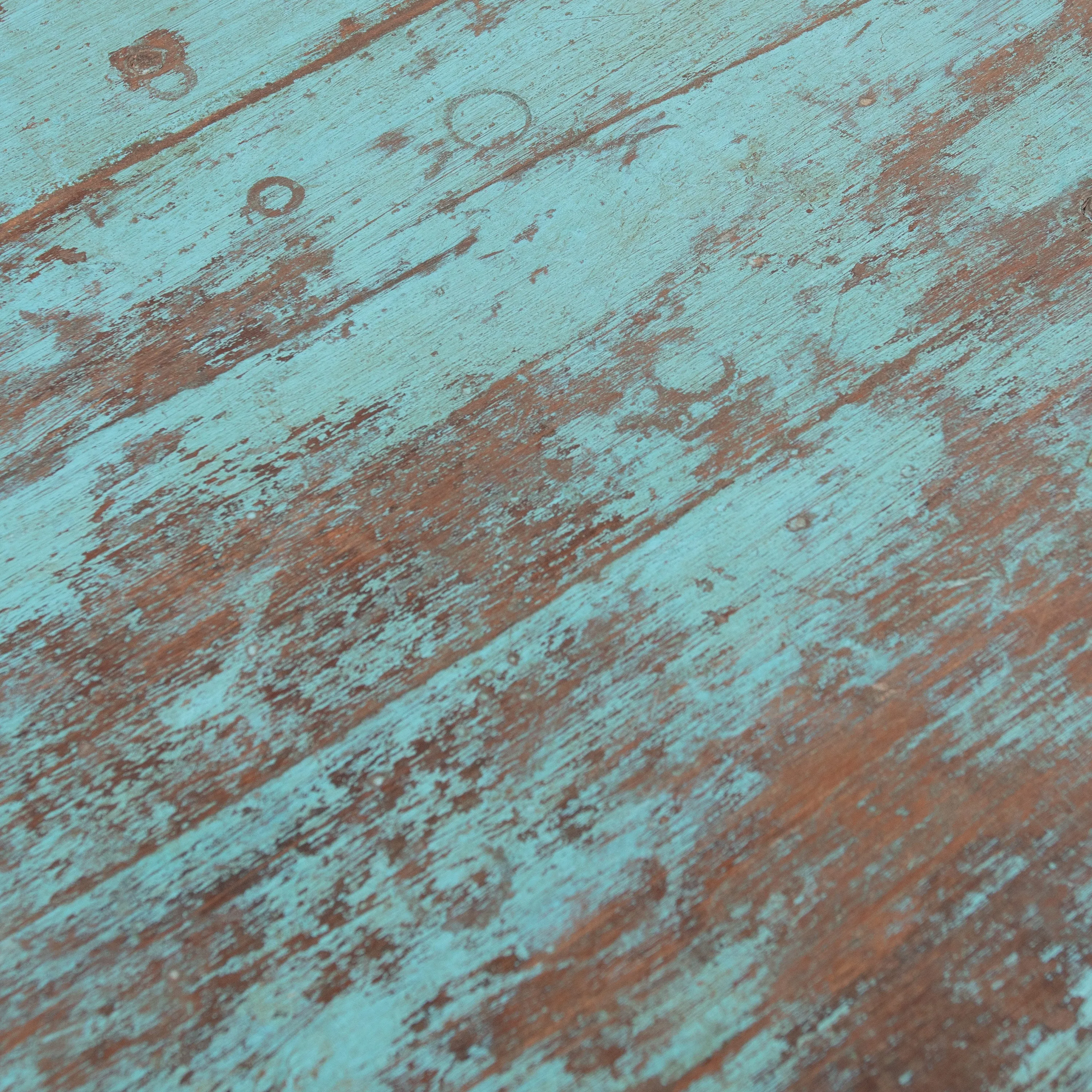 Vintage Teal 2-Drawer Console